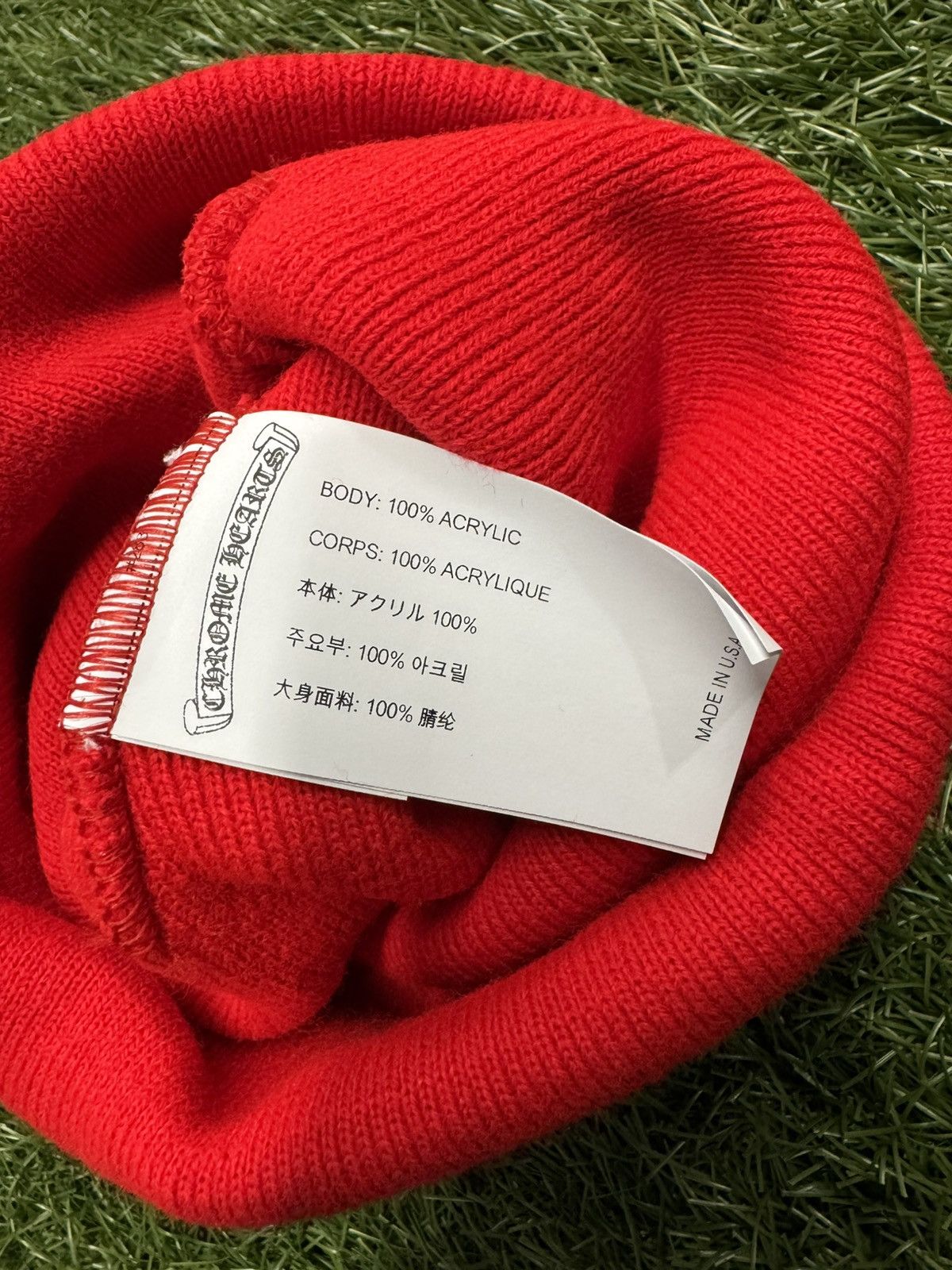 Chrome Hearts Chrome Hearts Logo Beanie Size ONE SIZE - 2 Thumbnail