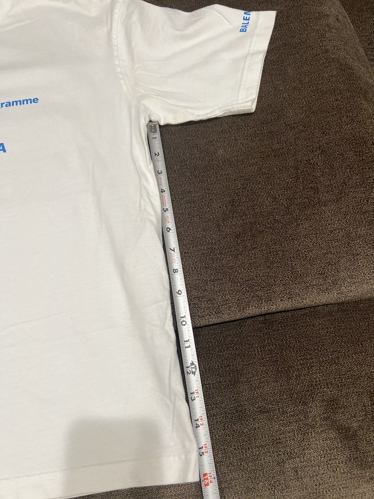 Balenciaga Balenciaga World Food Programme Tshirt Size US S / EU 44-46 / 1 - 9 Thumbnail