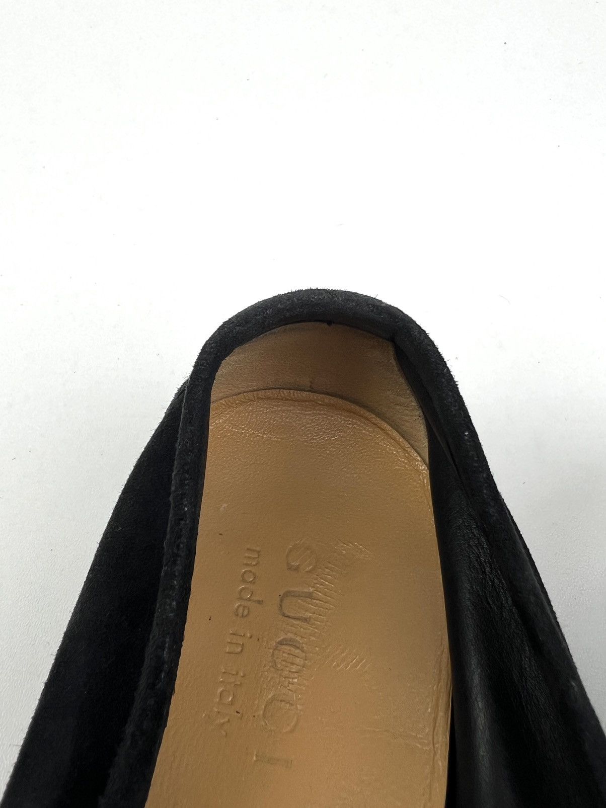 Gucci GUCCI Loafers Suede Leather Shoes HORSEBIT Buckle Black Mens Size US 10 / EU 43 - 17 Thumbnail