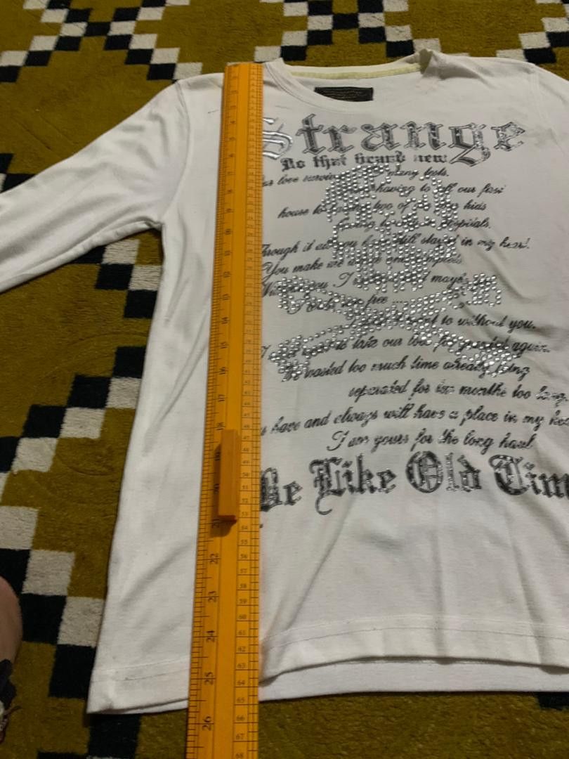 Affliction e31 Strange World Punk Revel Art Quotes Poem Long Sleeves Size US M / EU 48-50 / 2 - 5 Thumbnail