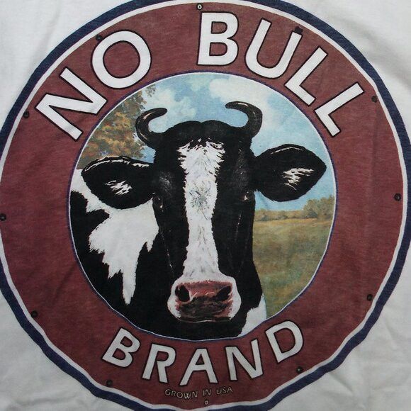 Vintage NWT DS Vintage No Bull Brand USA Grown T-Shirt Size US XL / EU 56 / 4 - 1 Thumbnail