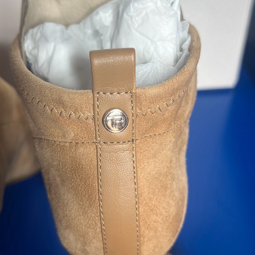 Lela Rose Nib Taryn Rose open toe suede shoes booties Helene 5.5 Size US 5.5 / IT 35.5 - 5 Thumbnail