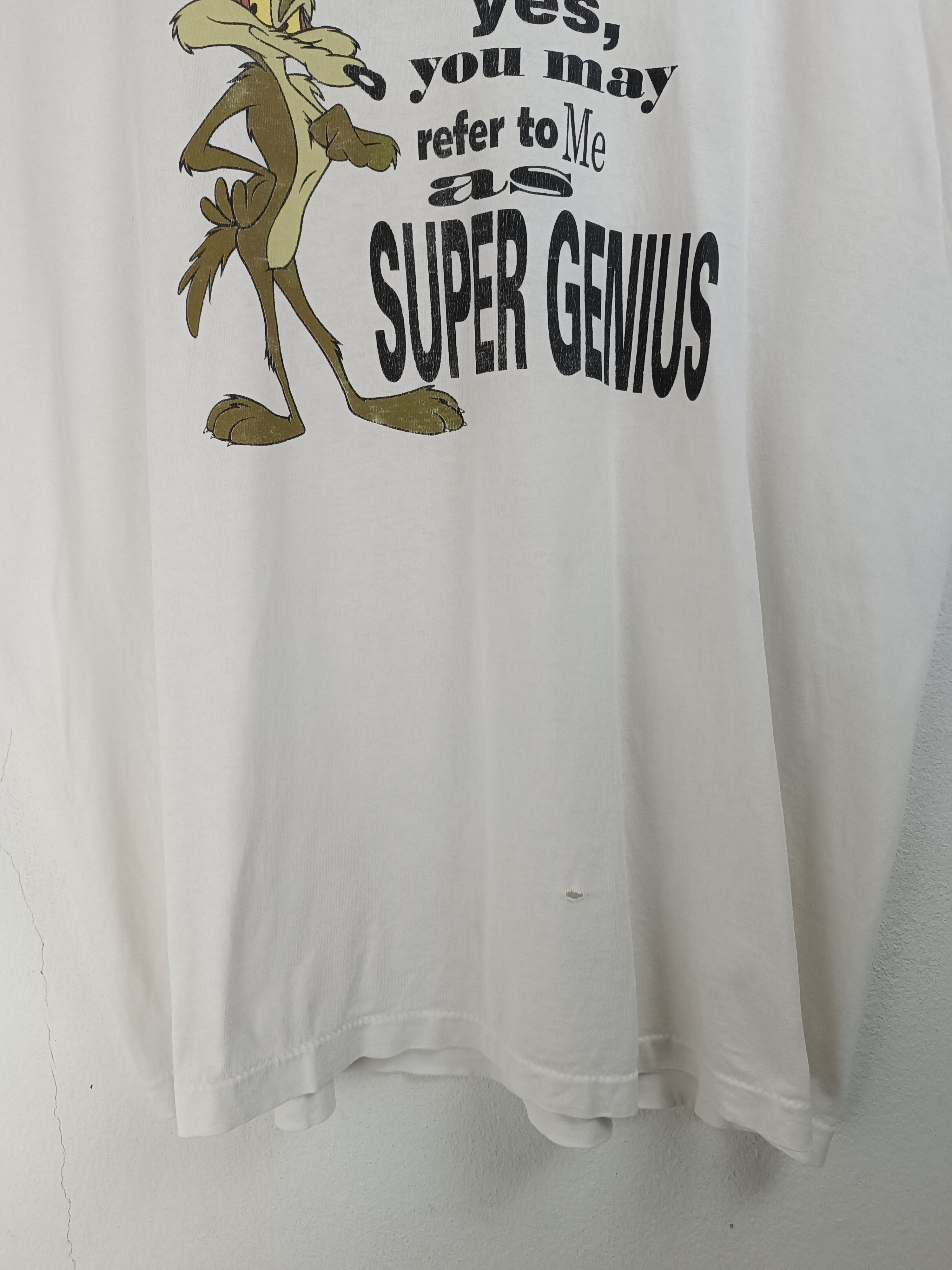 Cartoon Network THRASHED FADED VINTAGE 1991 WILE E. COYOTE ROAD RUNNER Size US XXL / EU 58 / 5 - 9 Thumbnail