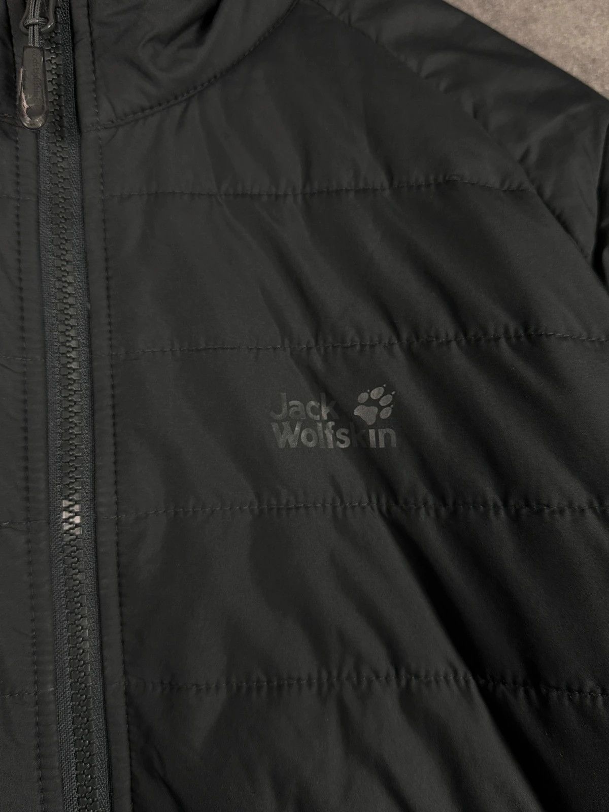 Jack Wolfskin Jack Wolfskin Quilted Jacket Women Zip Mini Logo Size M / US 6-8 / IT 42-44 - 3 Thumbnail
