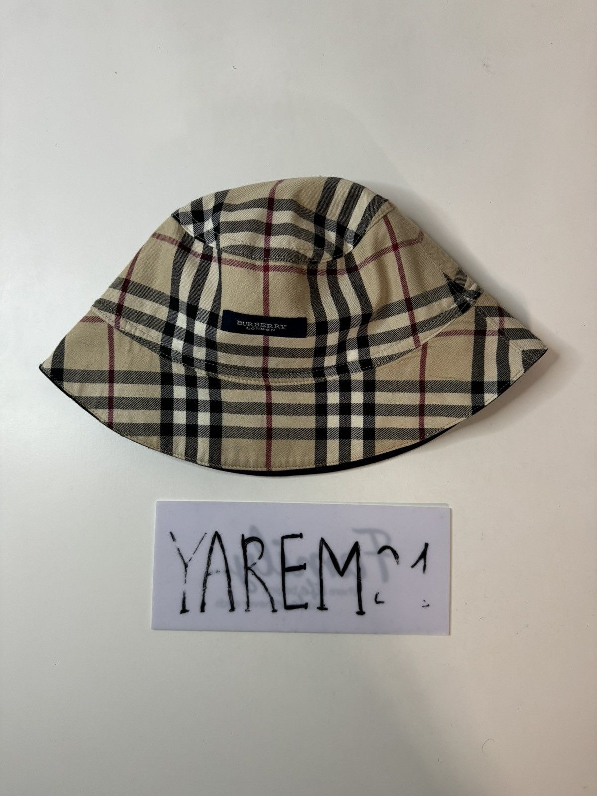 帽子 BURBERRY LONDON Buy Burberry Neutral Logo Appliqué Baseball Cap in Vintage