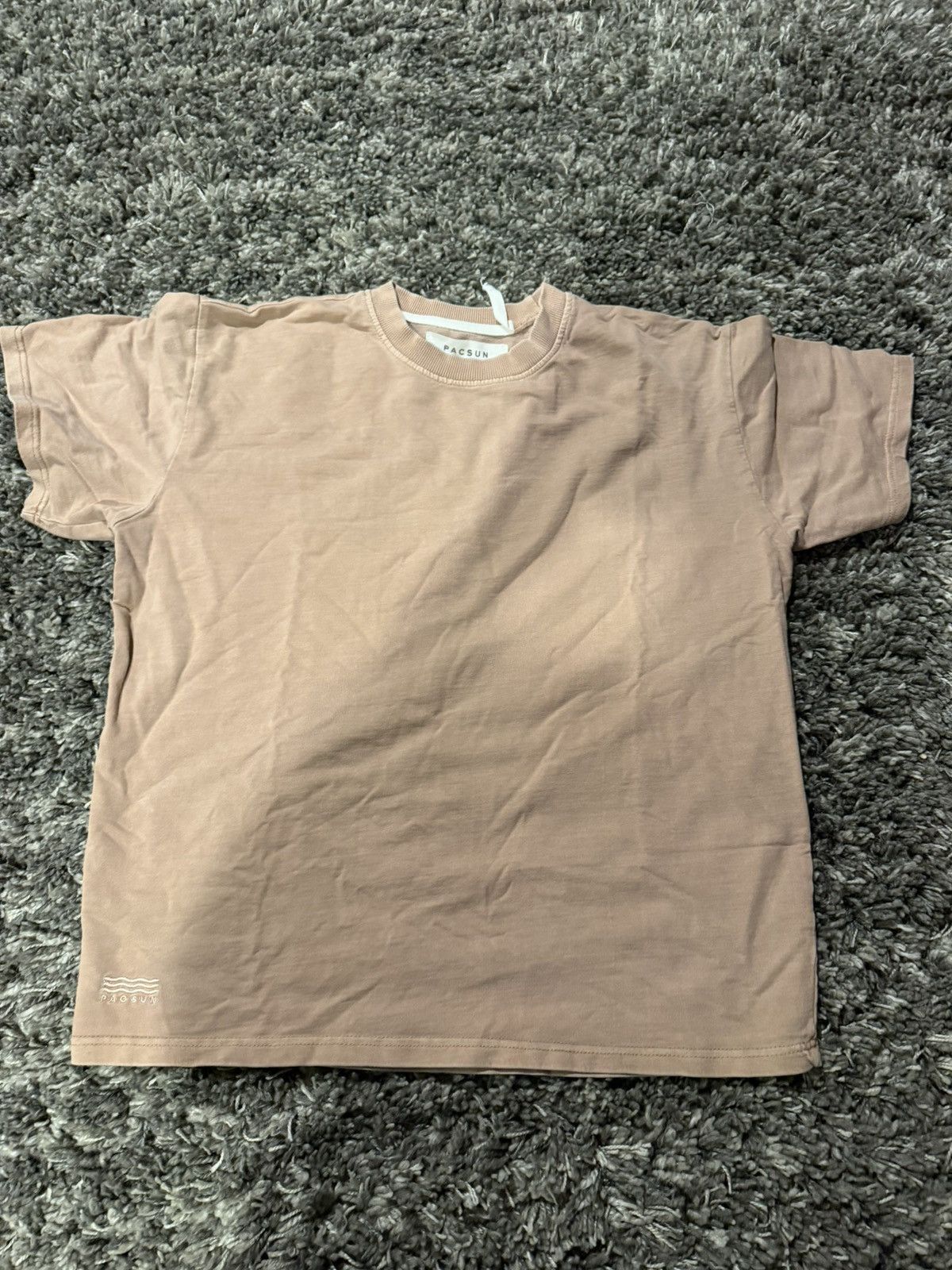 Pacsun PacSun brown cotton t-shirt Size US S / EU 44-46 / 1 - 1 Thumbnail