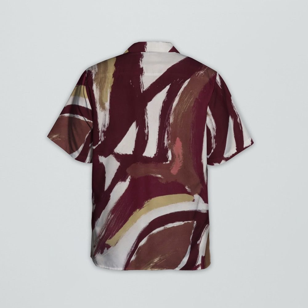 Designer Costumein Eric Shirt – Multicolor Purple Statement Piece Size US M / EU 48-50 / 2 - 2 Thumbnail