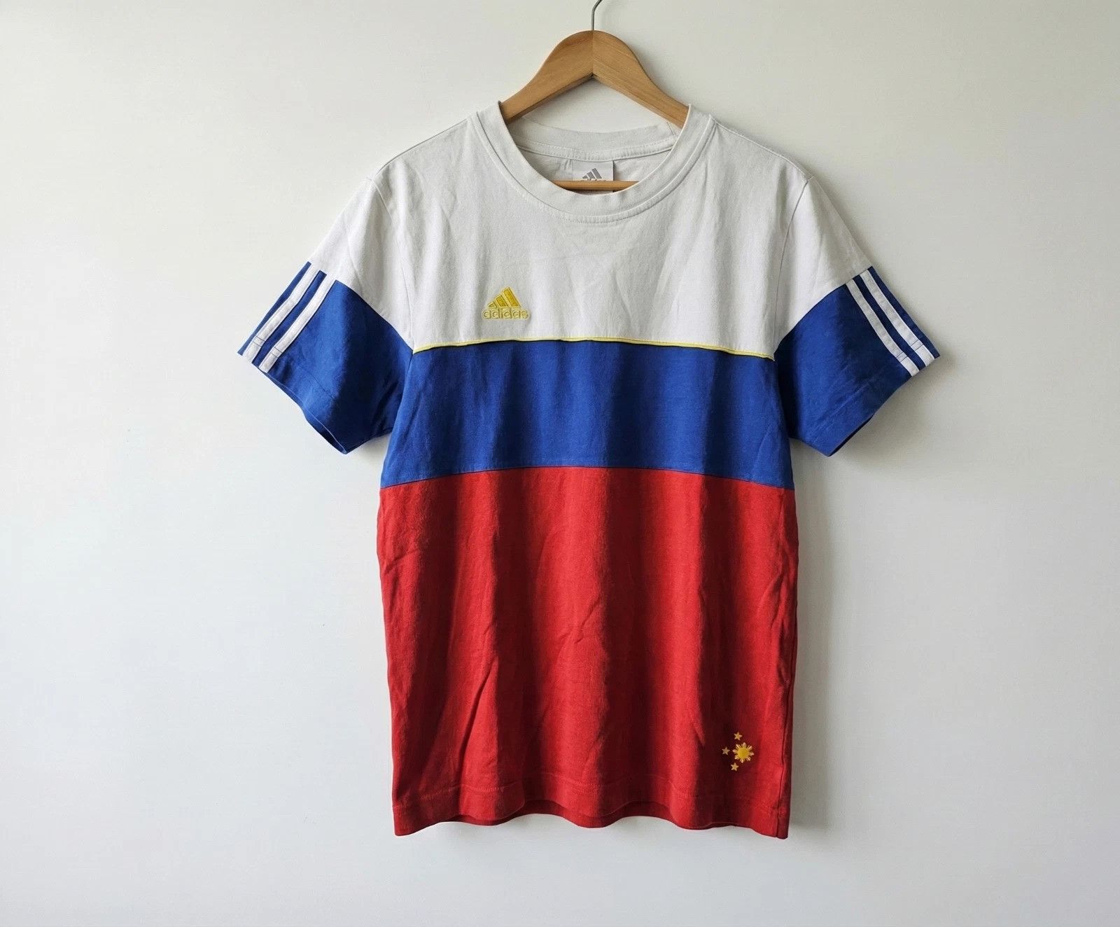 Adidas Adidas Philippines T-Shirt Pilipinas Graphic Colorblock S Size US S / EU 44-46 / 1 - 1 Thumbnail