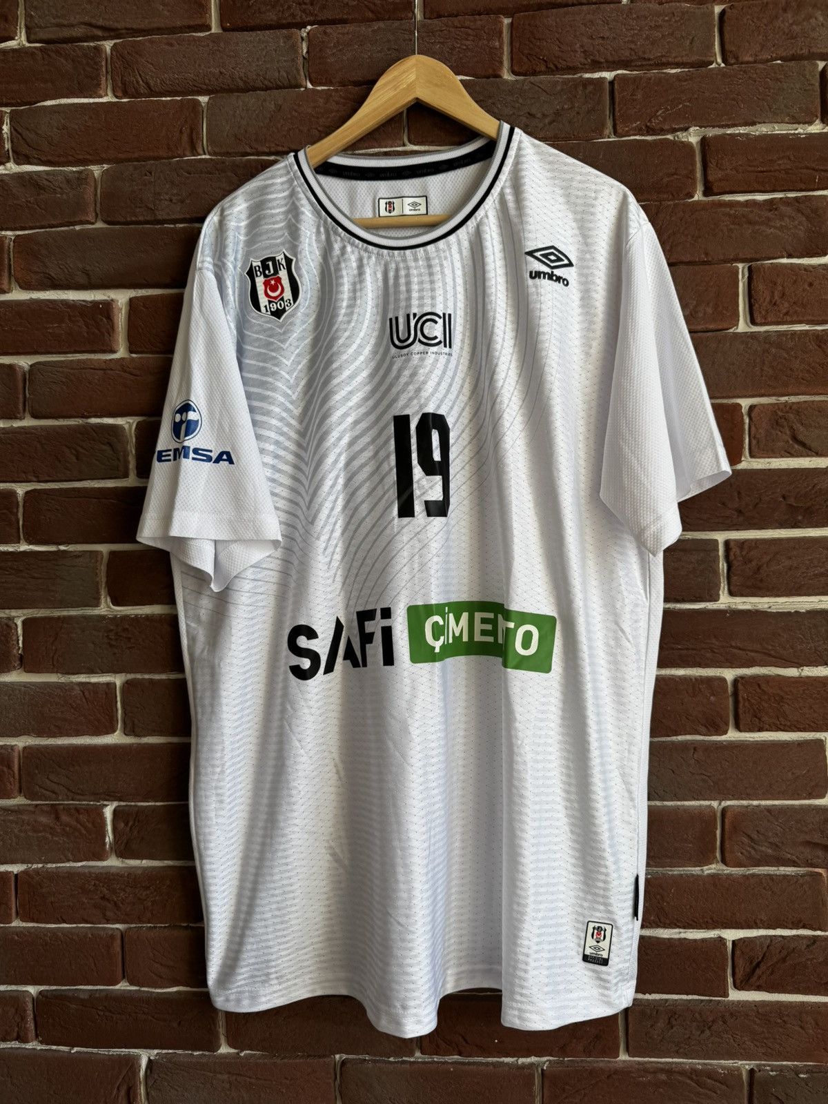 Umbro Rare Vintage 00s Umbro Besiktas JL 4XL Jersey Soccer Size US XXL / EU 58 / 5 - 3 Thumbnail