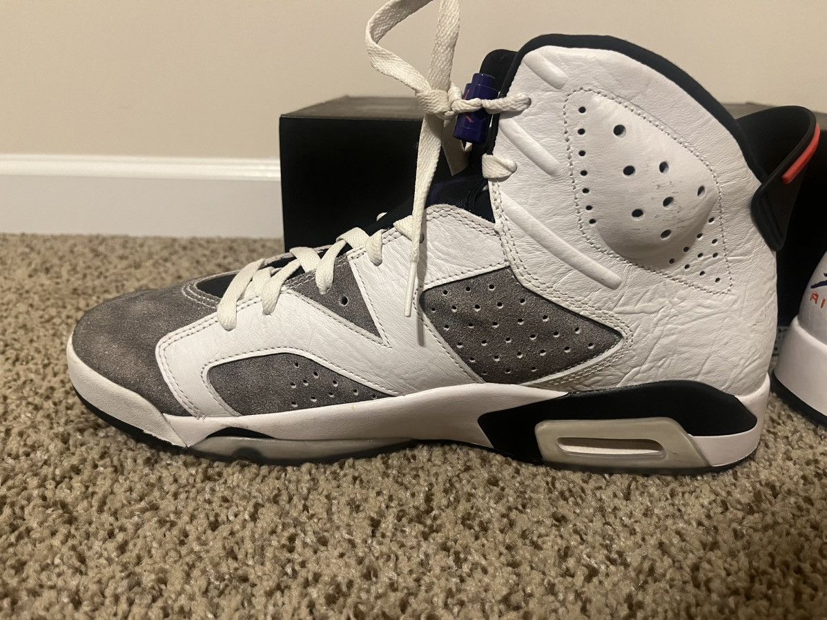 Jordan Brand Jordan 6 Retro Flight Nostalgia Size US 12 / EU 45 - 5 Thumbnail