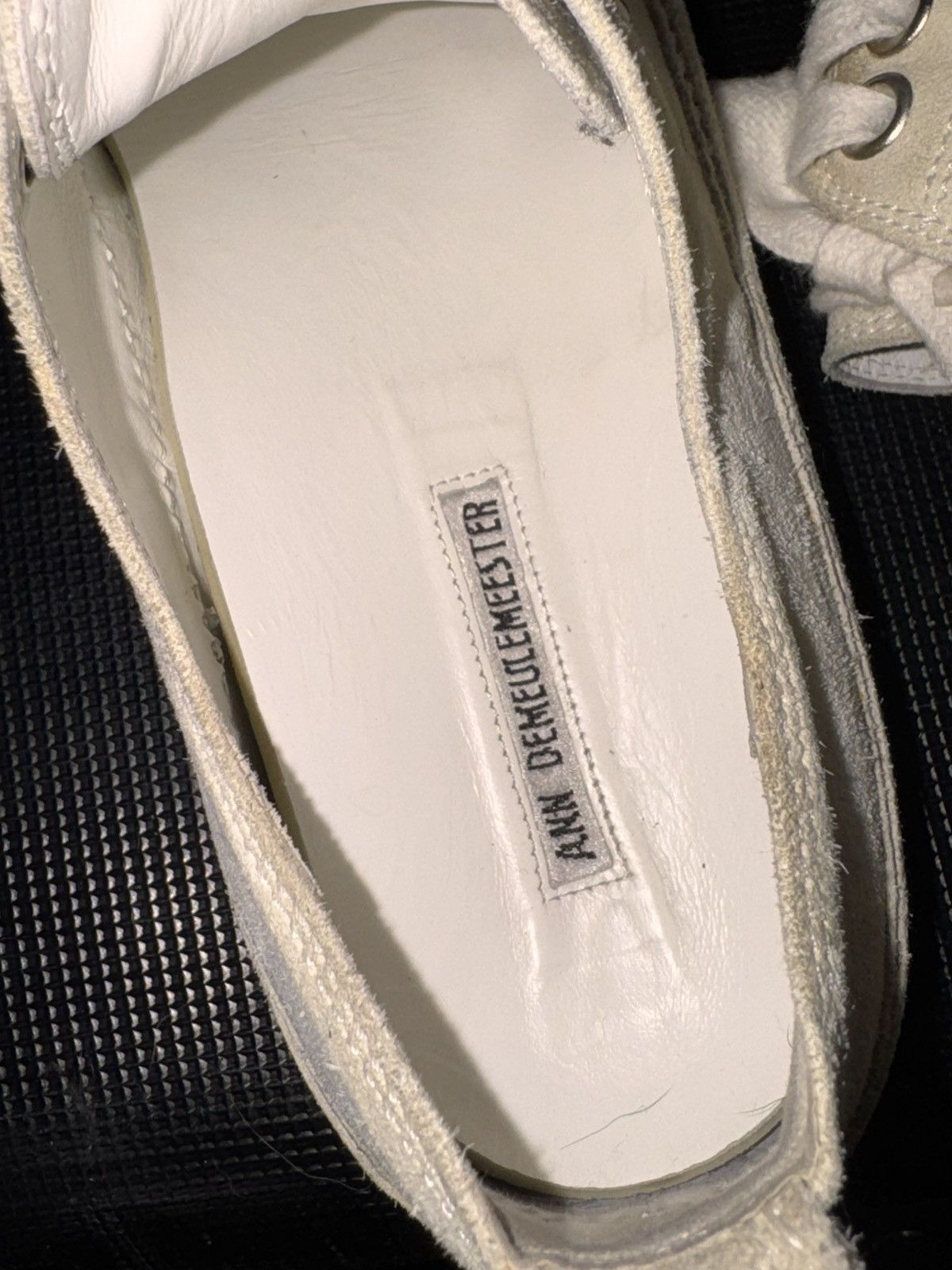 Ann Demeulemeester Ann Demeulemeester Low top sneaker White Size US 7 / EU 40 - 7 Thumbnail