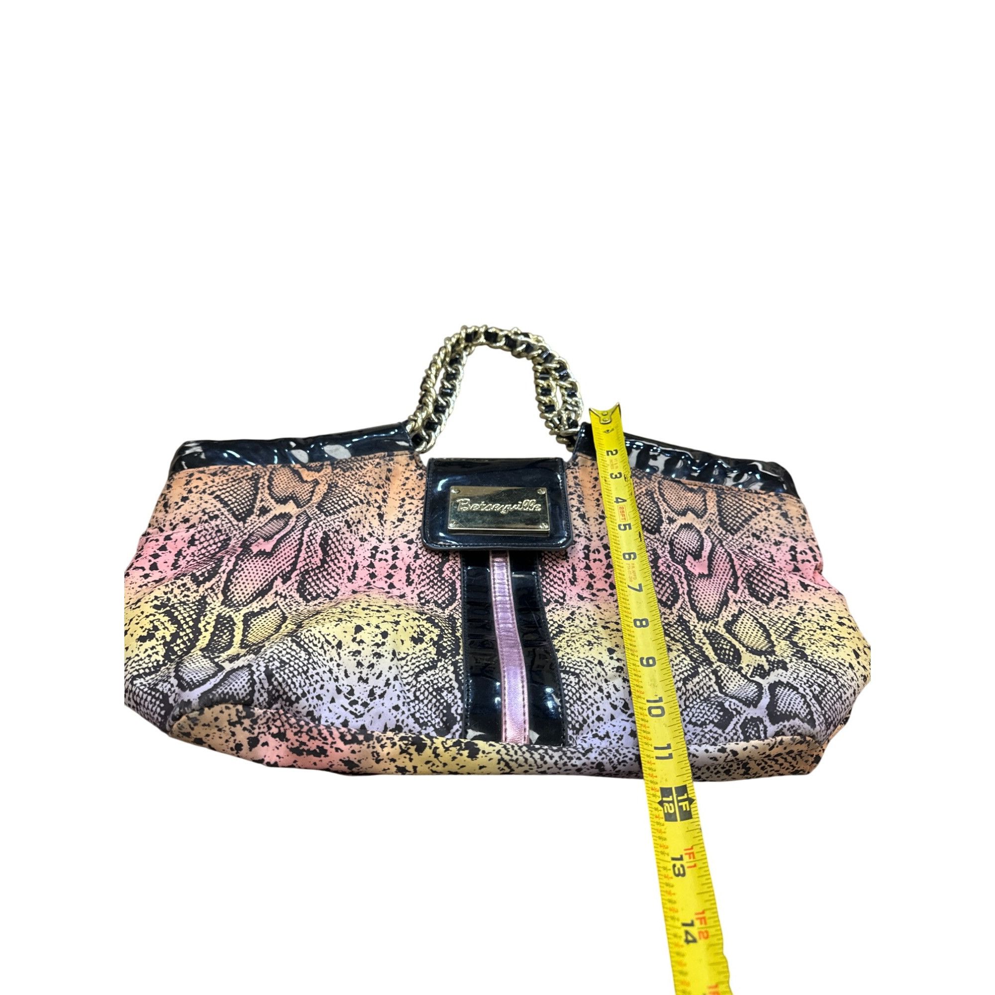 Designer Betseyville Womens Multi-Color Satchel Handbag 10x17 SKU 690 Size ONE SIZE - 4 Thumbnail