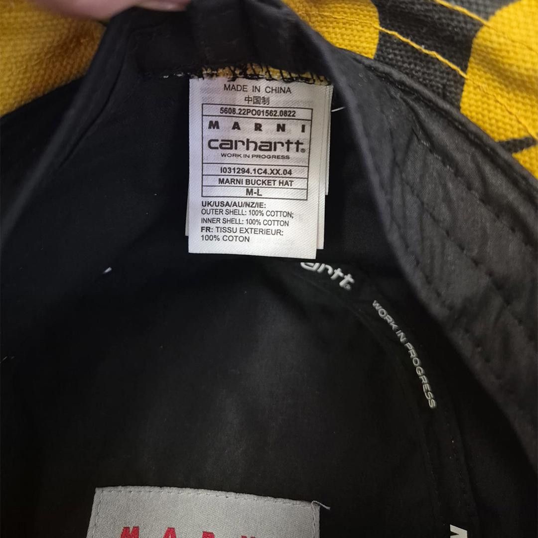 Carhartt × Marni Marni x Carhartt Flower Bucket Hat (M/L) Size ONE SIZE - 4 Thumbnail