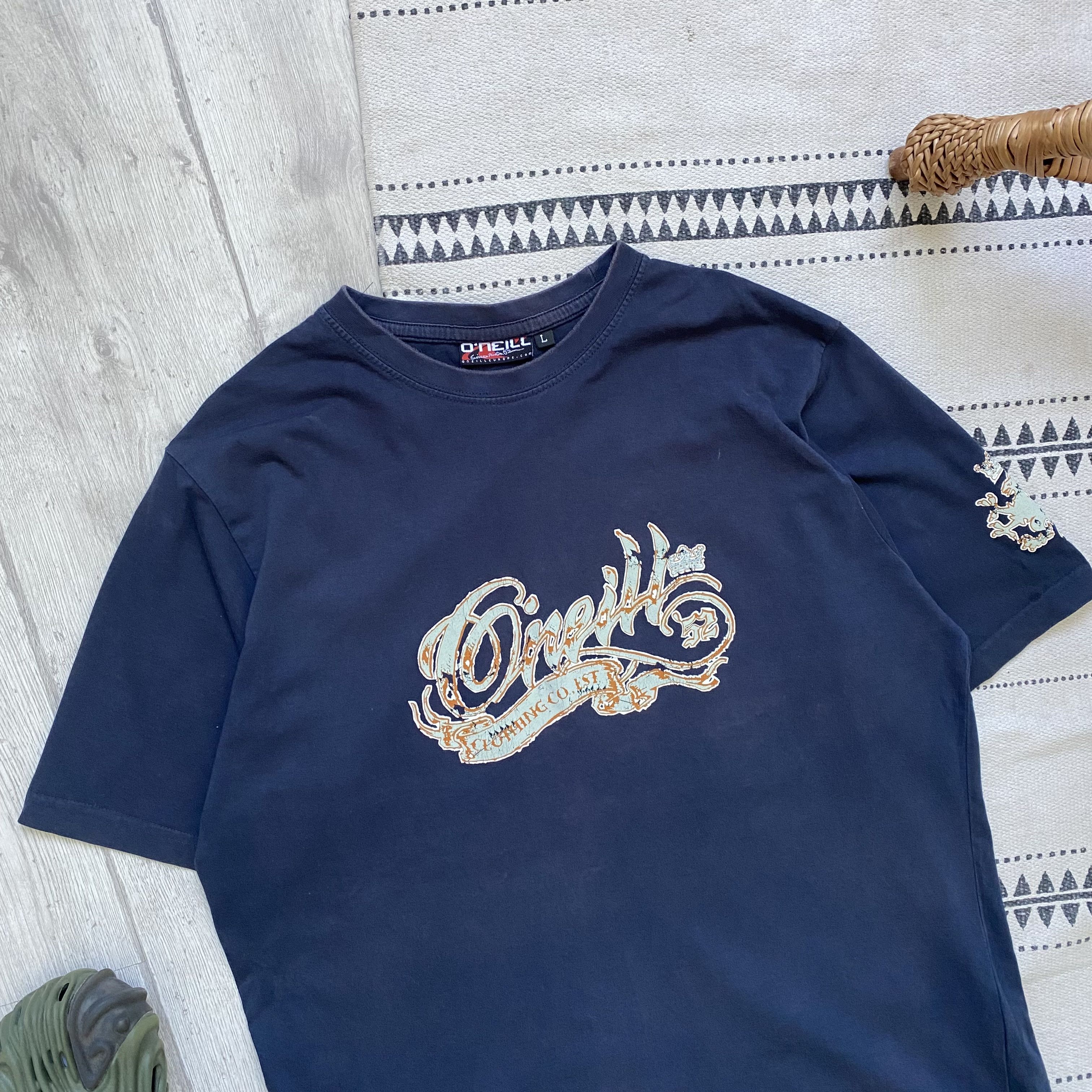 O'Neill Vintage 90s Oneill logo tee Y2K Surfing T-shirt Quiksilver Size US L / EU 52-54 / 3 - 2 Thumbnail