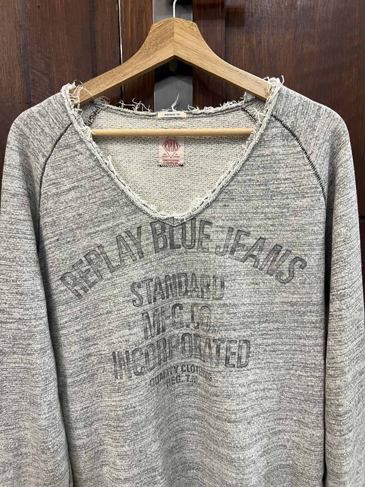 Replay Vintage Reply Sweatshirt Size US L / EU 52-54 / 3 - 2 Thumbnail