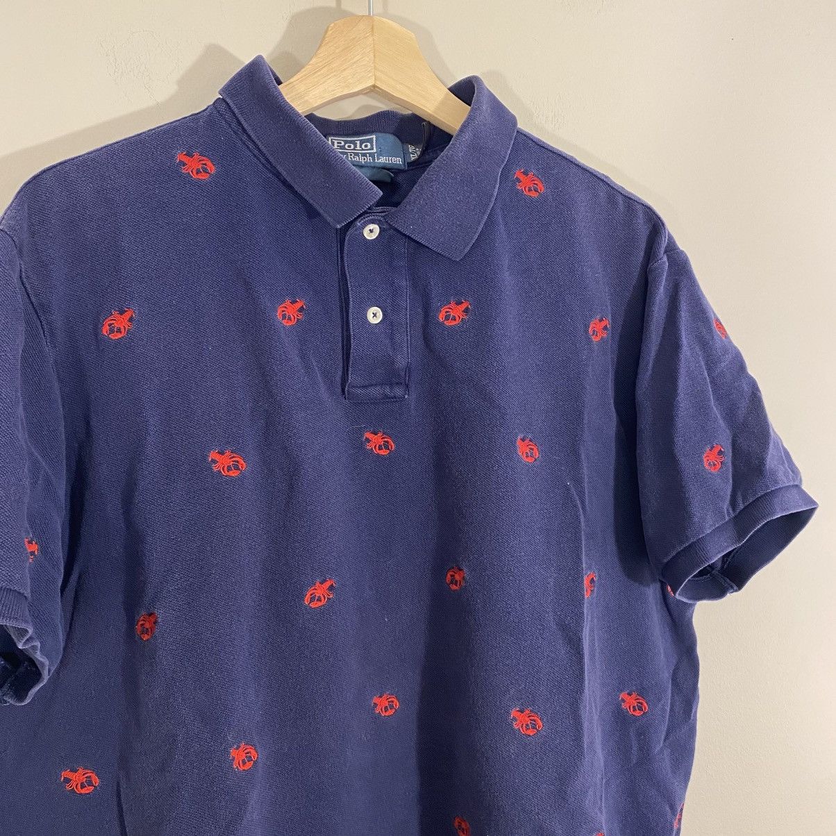 Polo Ralph Lauren × Vintage Vintage 90s Polo Ralph Lauren Polo Shirt Large Size US L / EU 52-54 / 3 - 3 Thumbnail