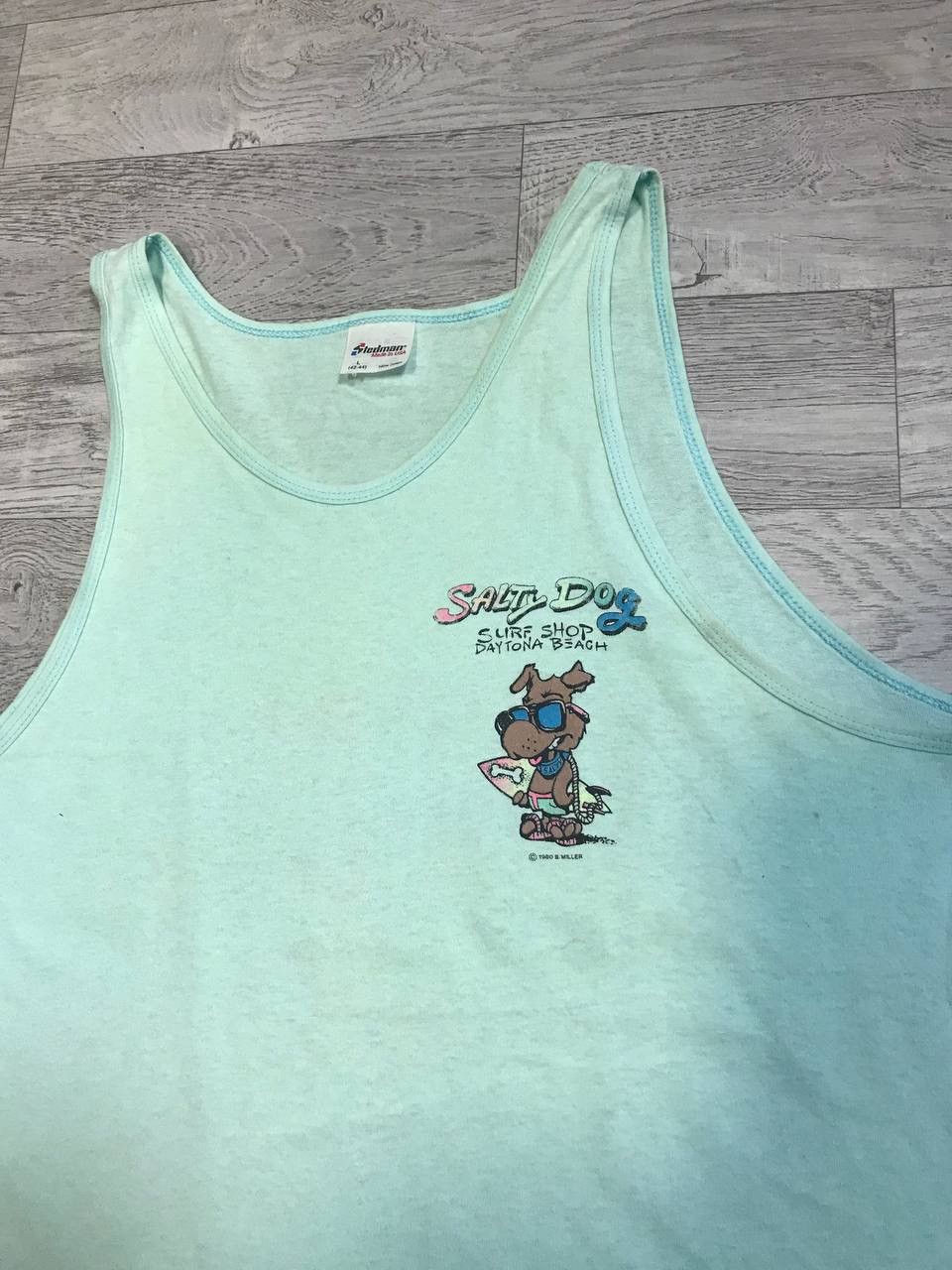 Other Salty Dog 1980 vintage surf made in USA tank top Size US L / EU 52-54 / 3 - 12 Thumbnail