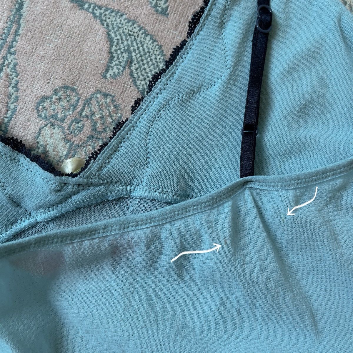 Victoria's Secret Victoria’s Secret Blue Mesh Camisole (M–L) Size L / US 10 / IT 46 - 6 Thumbnail