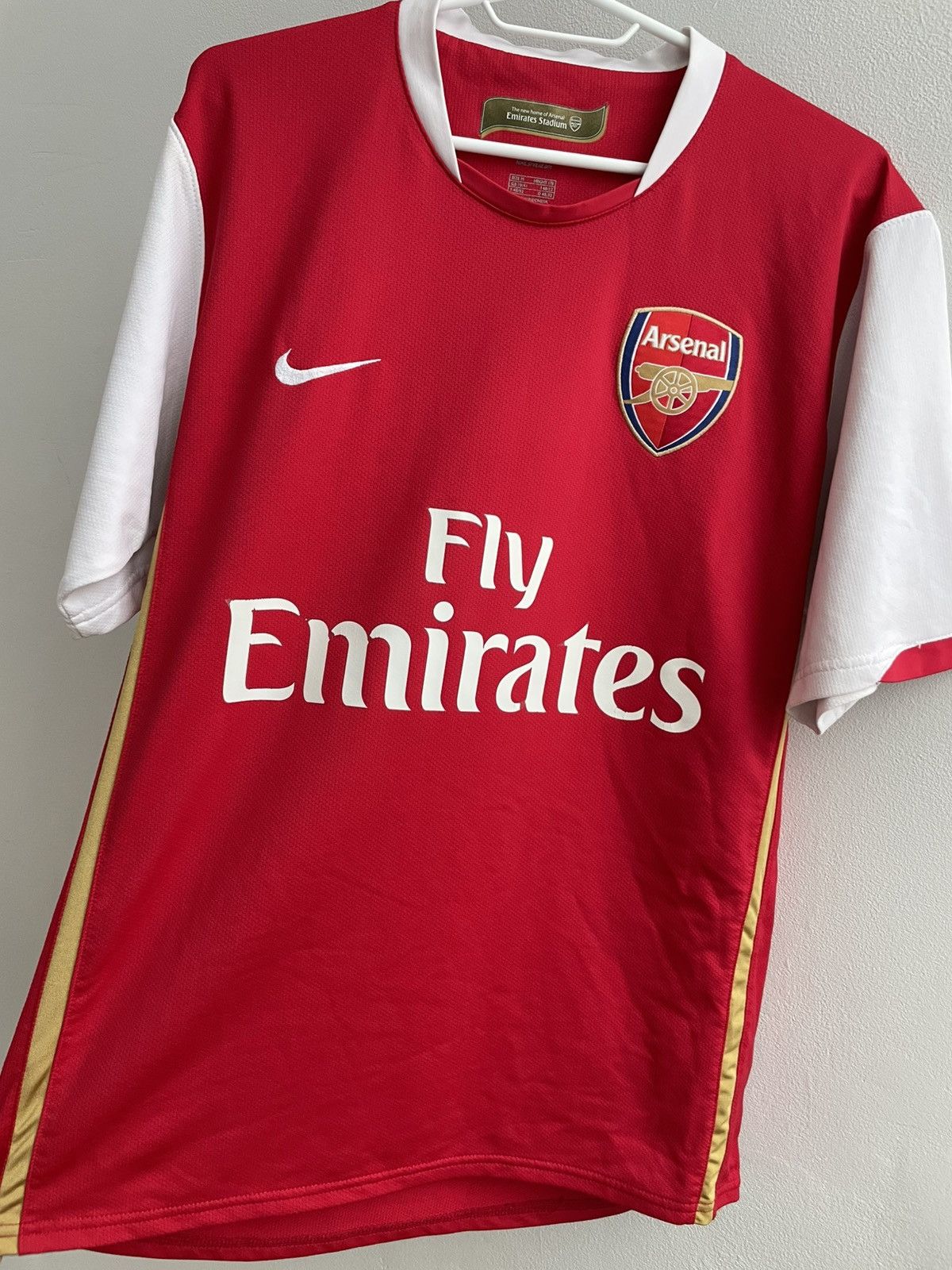 Nike Arsenal 2006 2007 2008 Home Football Soccer Jersey Shirt Size US M / EU 48-50 / 2 - 5 Thumbnail