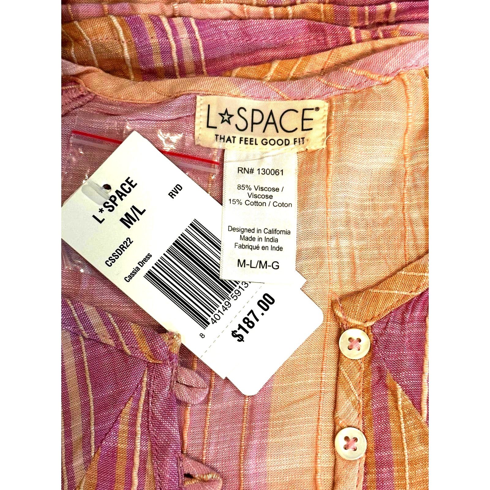 Other L*space Casia Maxi Dress - Pastel Combo - size M/L Size M / US 6-8 / IT 42-44 - 15 Thumbnail