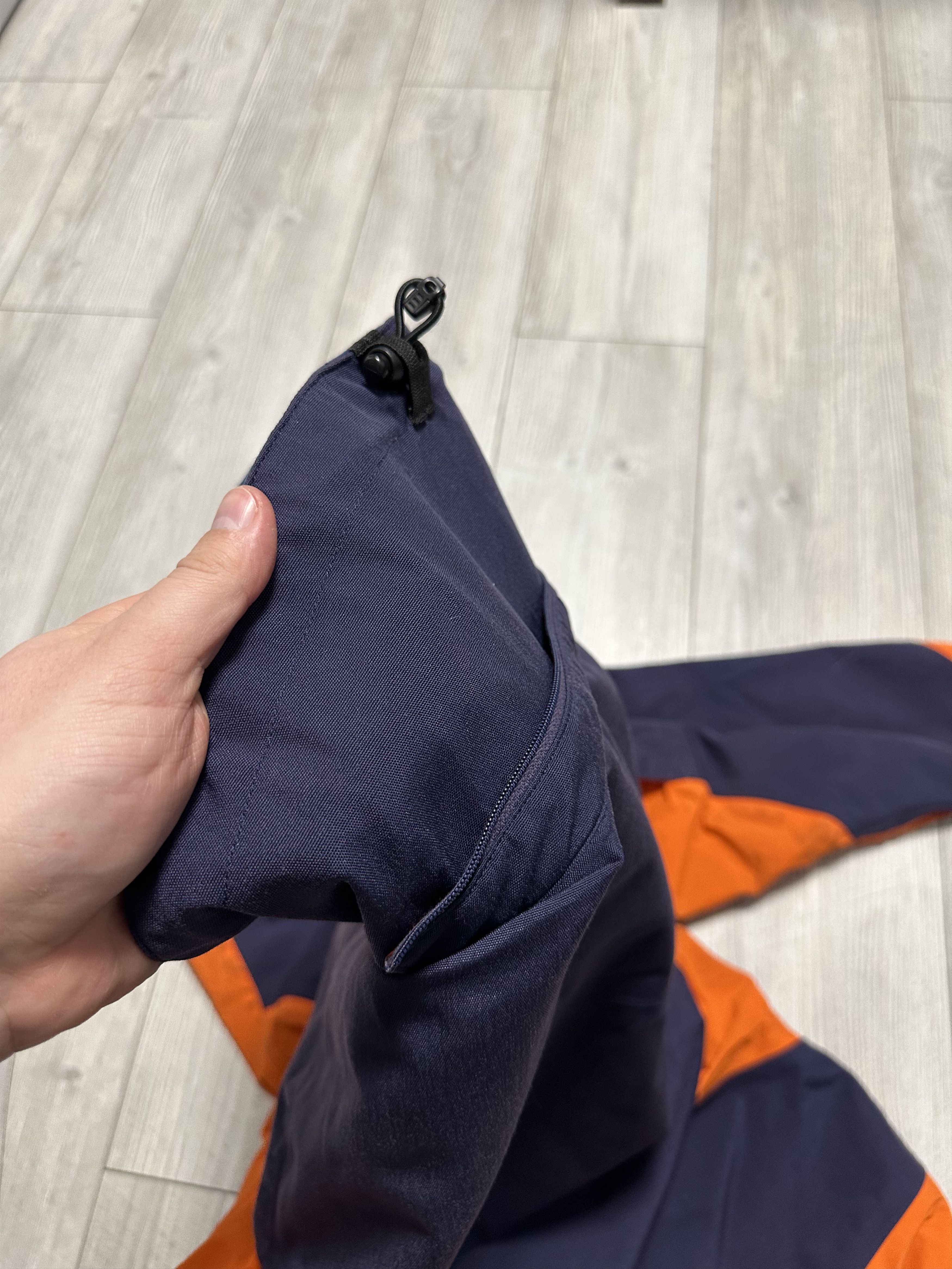 Mammut Mammut Extreme Vintage Orange & Blue Nylon Gore-Tex Jacket Size US L / EU 52-54 / 3 - 19 Thumbnail