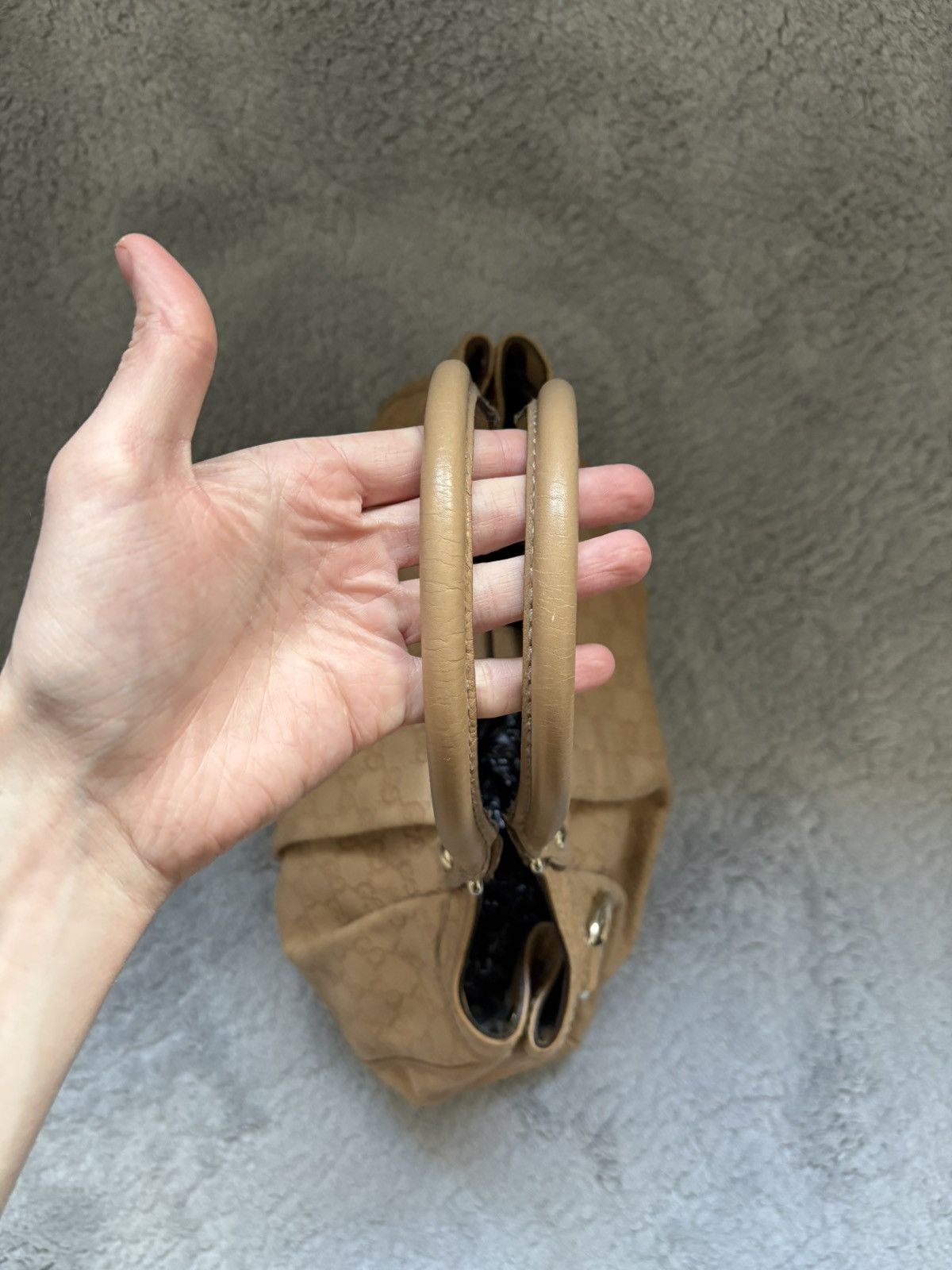Gucci Sac a main gucci sukey guccissima beige Size ONE SIZE - 7 Thumbnail