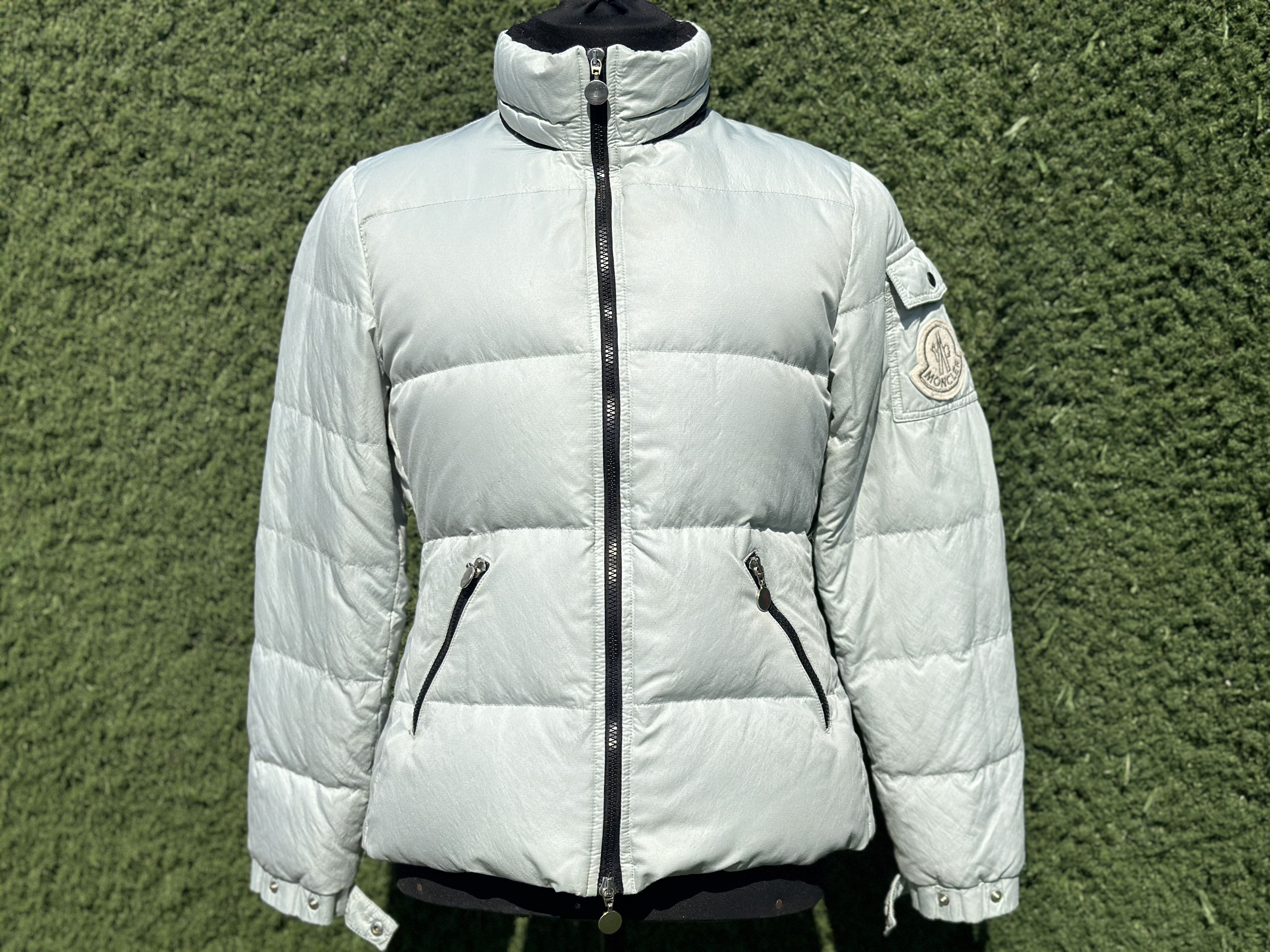 Moncler Metallic Moncler Doudoune Puffer Down Jacket Size 3 M Size L / US 10 / IT 46 - 2 Thumbnail