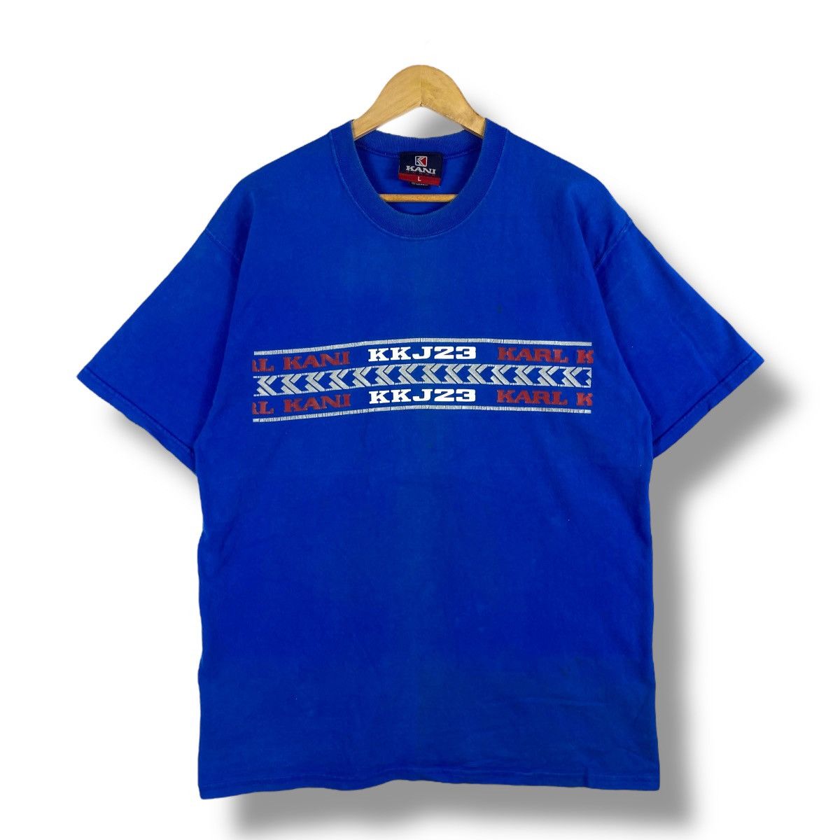 Karl Kani Vintage 00's KARL KANI JEANS Modern Streetwear Hip-Hop Tee Size US L / EU 52-54 / 3 - 1 Thumbnail