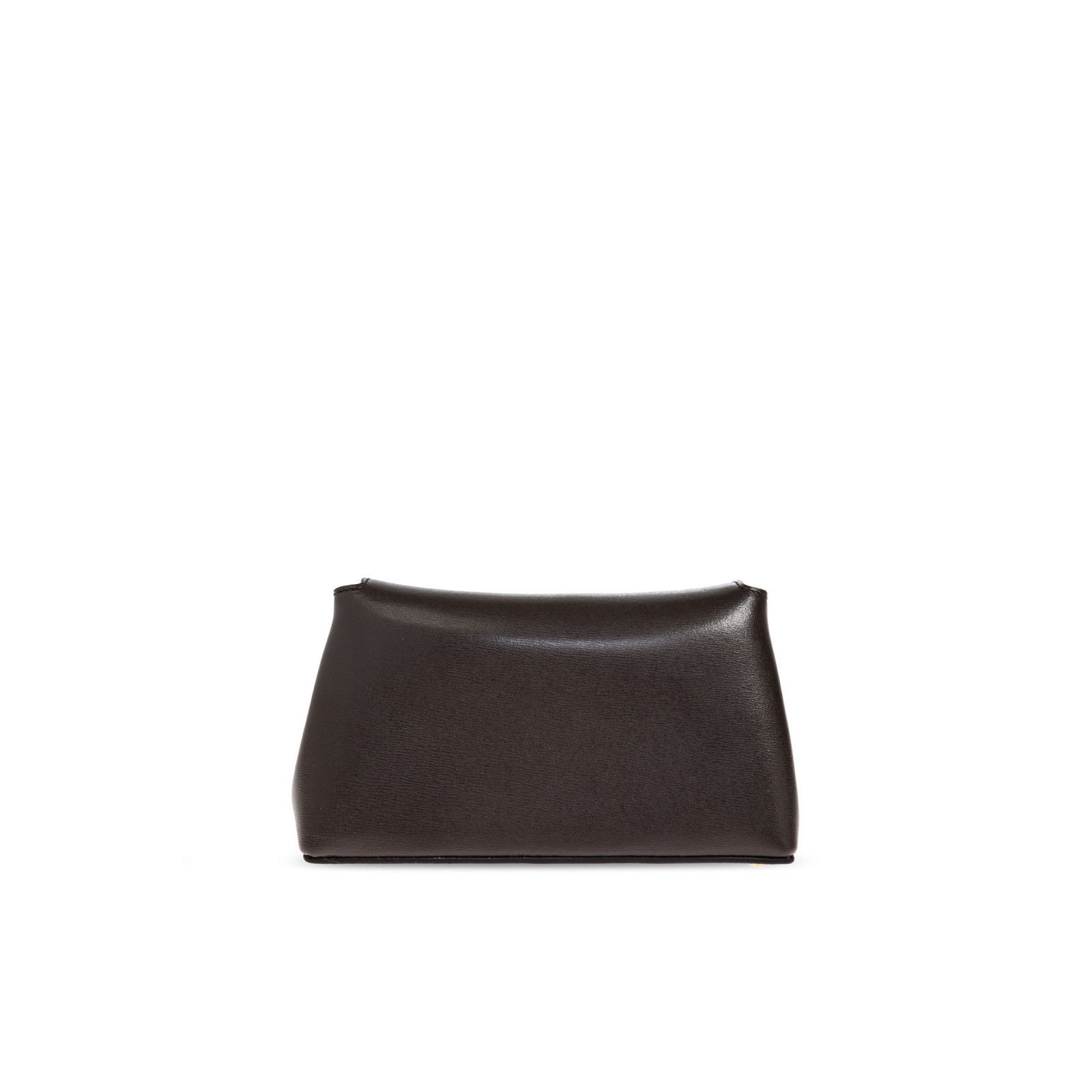 Toteme TOTEME T-Lock Brown Mini Clutch New Size ONE SIZE - 2 Thumbnail