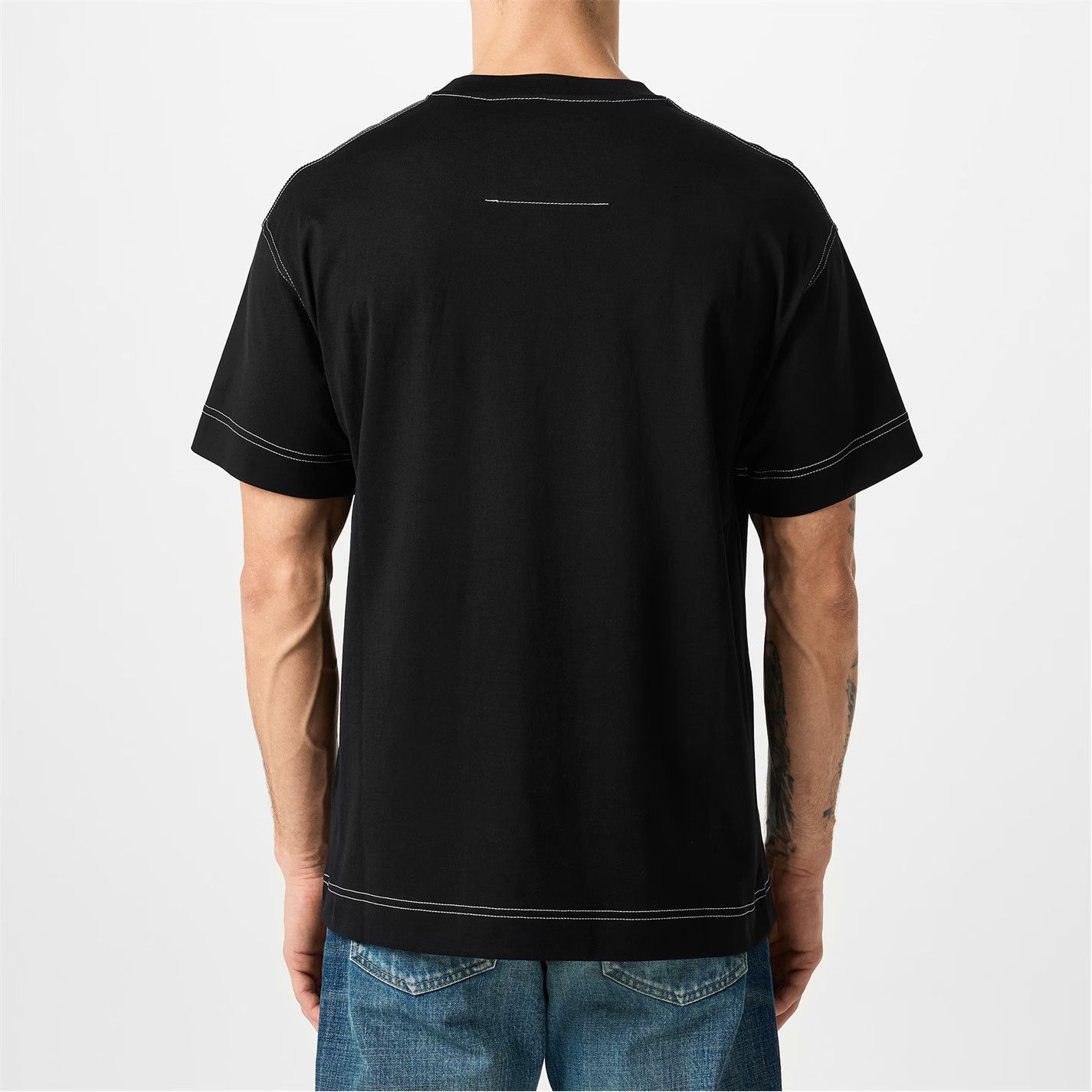Givenchy o1g2r1mq0426 Boxy T-Shirt in Black Size US XL / EU 56 / 4 - 4 Thumbnail