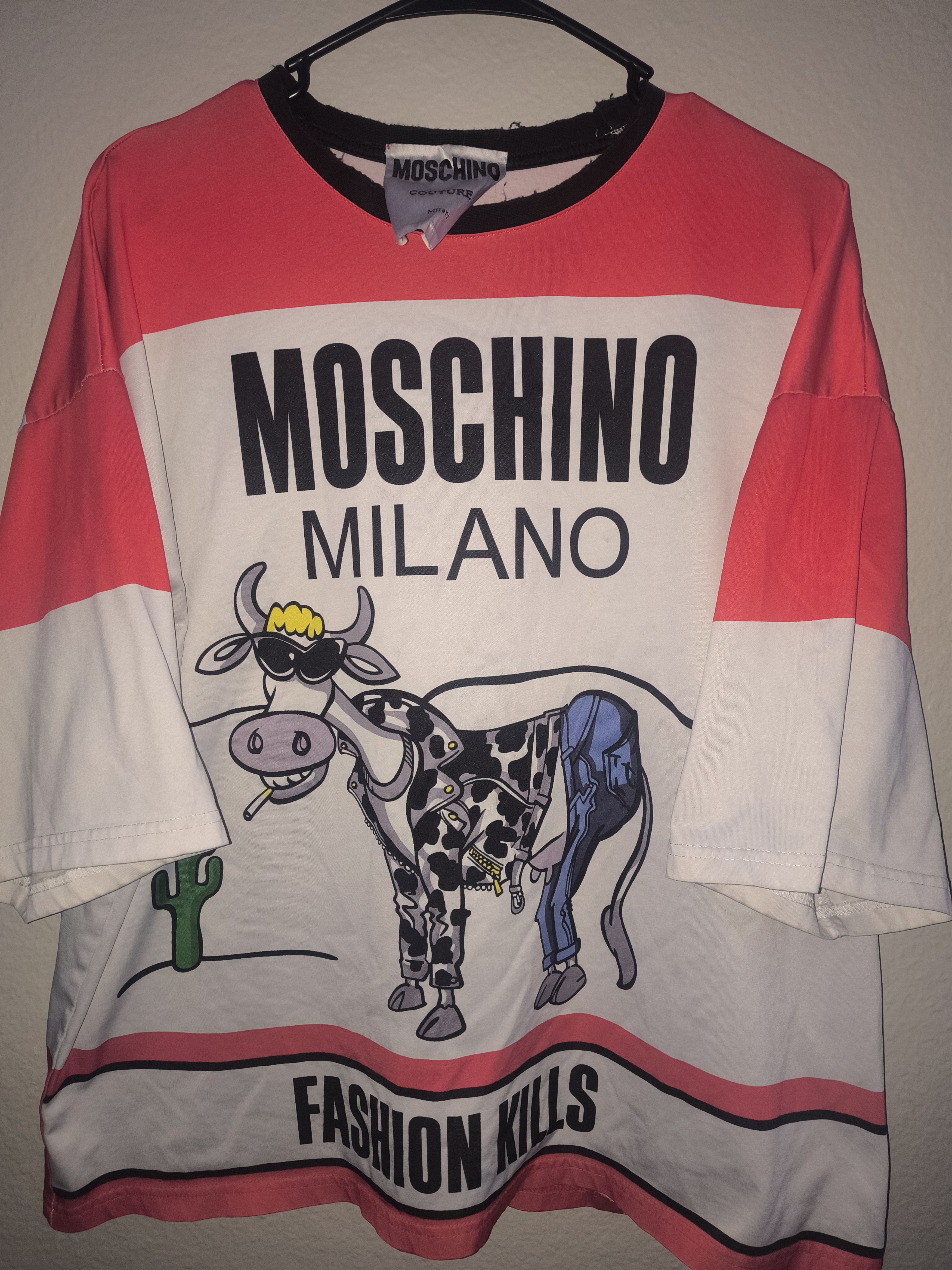Tシャツ・カットソー MOSCHINO Men T Shirts 251ZZ07020241 1001 White Moschino MOSCHINO Men T-Shirts 251ZZ07020241 1001 White