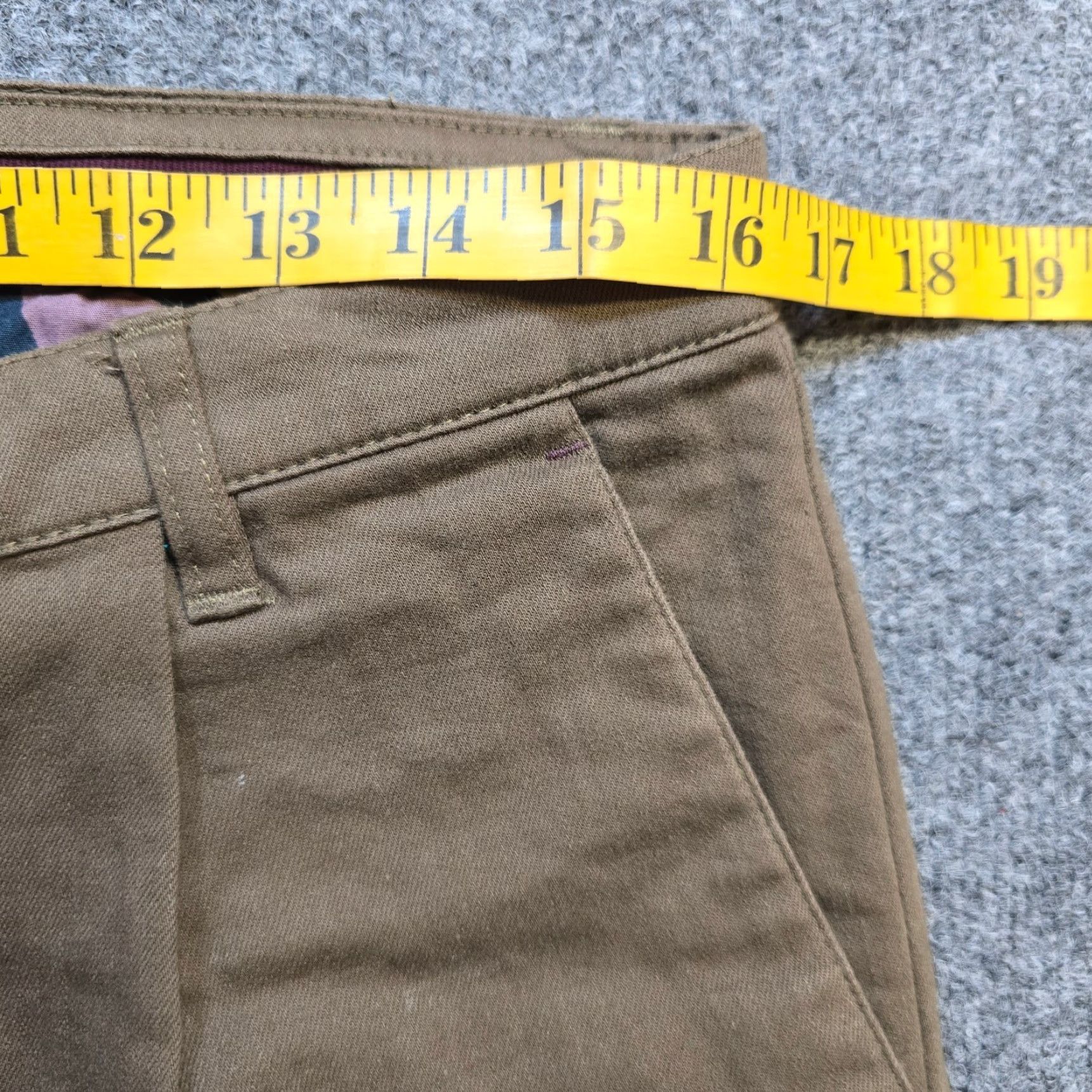 Ted Baker Ted Baker Pants Mens 32 Brown Pleated Cuffed Cropped Classic Casual Preppy Shirt? Size US 32 / EU 48 - 5 Thumbnail