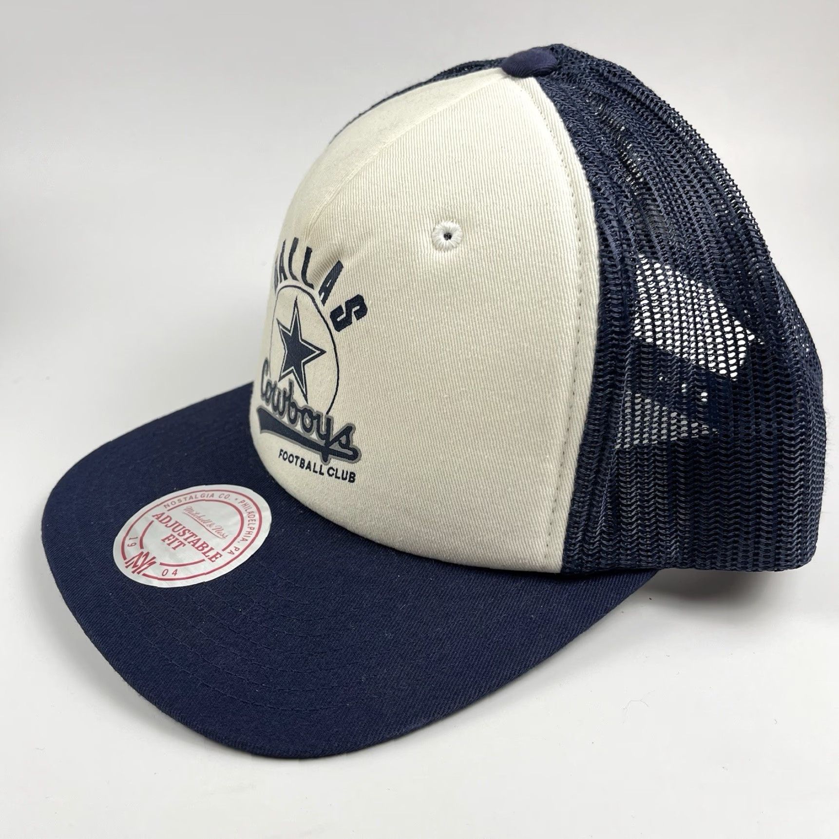 Mitchell & Ness Mitchell & Ness Dallas Cowboys Retro Trucker Snapback Hat Men One Size Multicolor Snapback Retro Hat Mens Size ONE SIZE - 3 Thumbnail