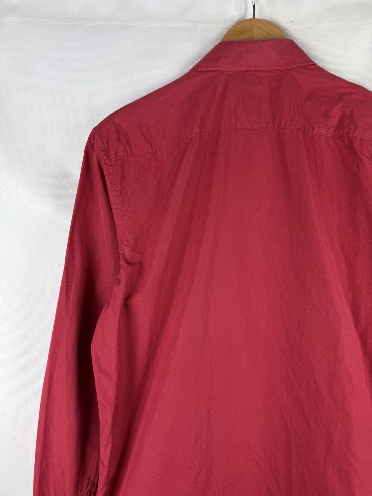 Jil Sander Jil Sander Men’s Long Sleeve Classic Cotton Button Up Shirt Size US M / EU 48-50 / 2 - 17 Thumbnail