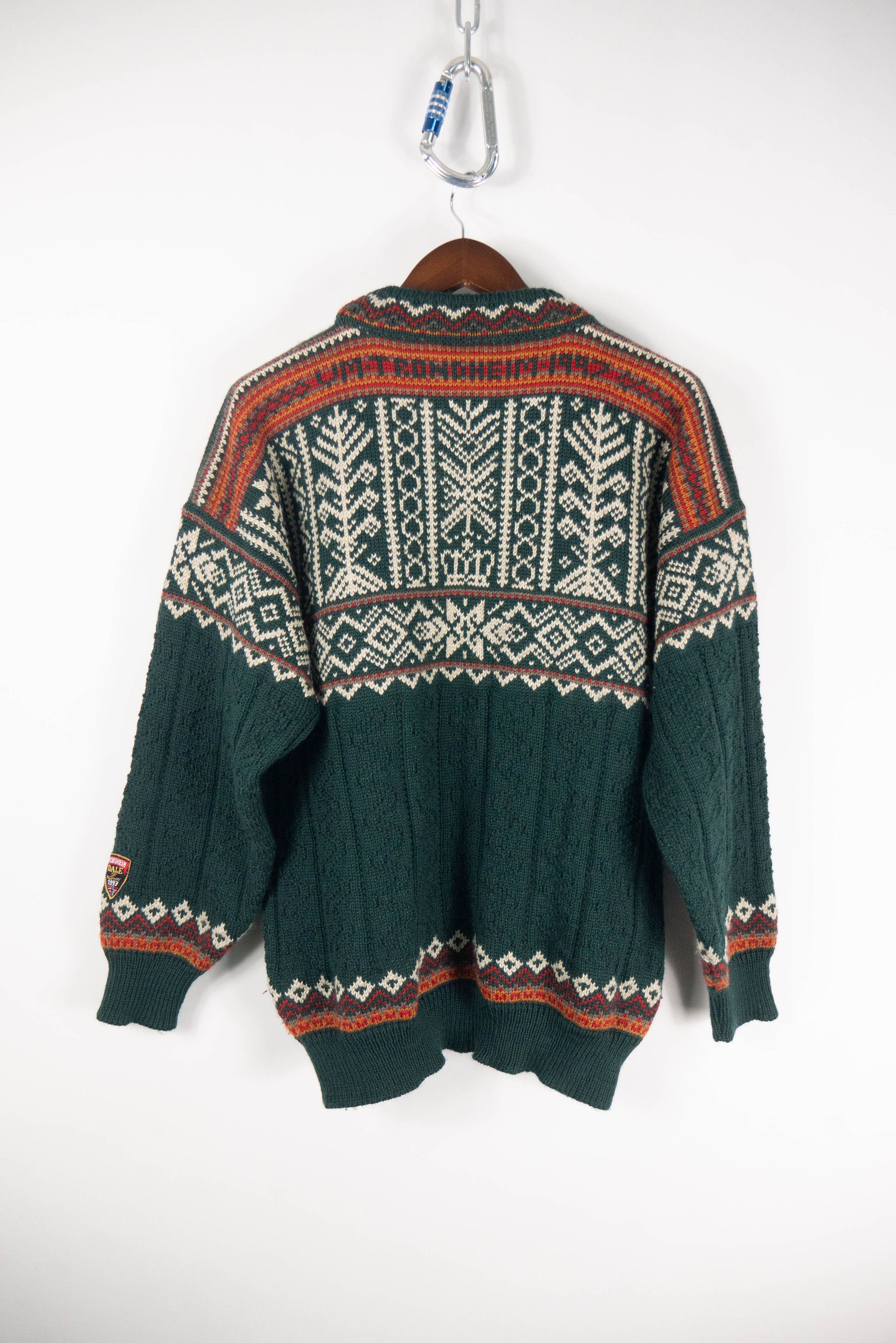 Dale Of Norway Sweater Dale of Norway Trondheim green color Size US L / EU 52-54 / 3 - 9 Thumbnail