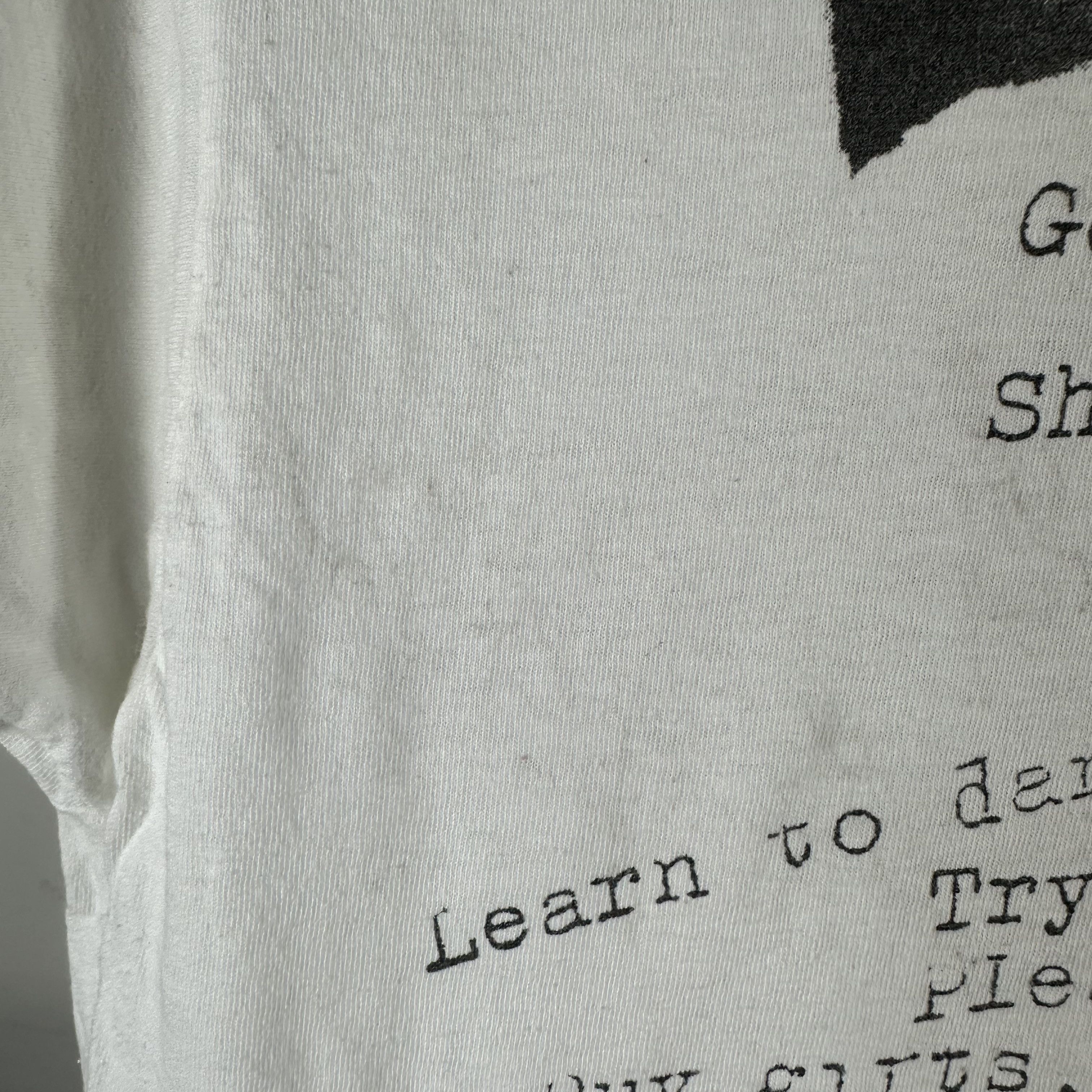 Vintage Vintage 1989 Bob Dylan Singer Graphic Single Stitch T-Shirt Size US L / EU 52-54 / 3 - 10 Thumbnail
