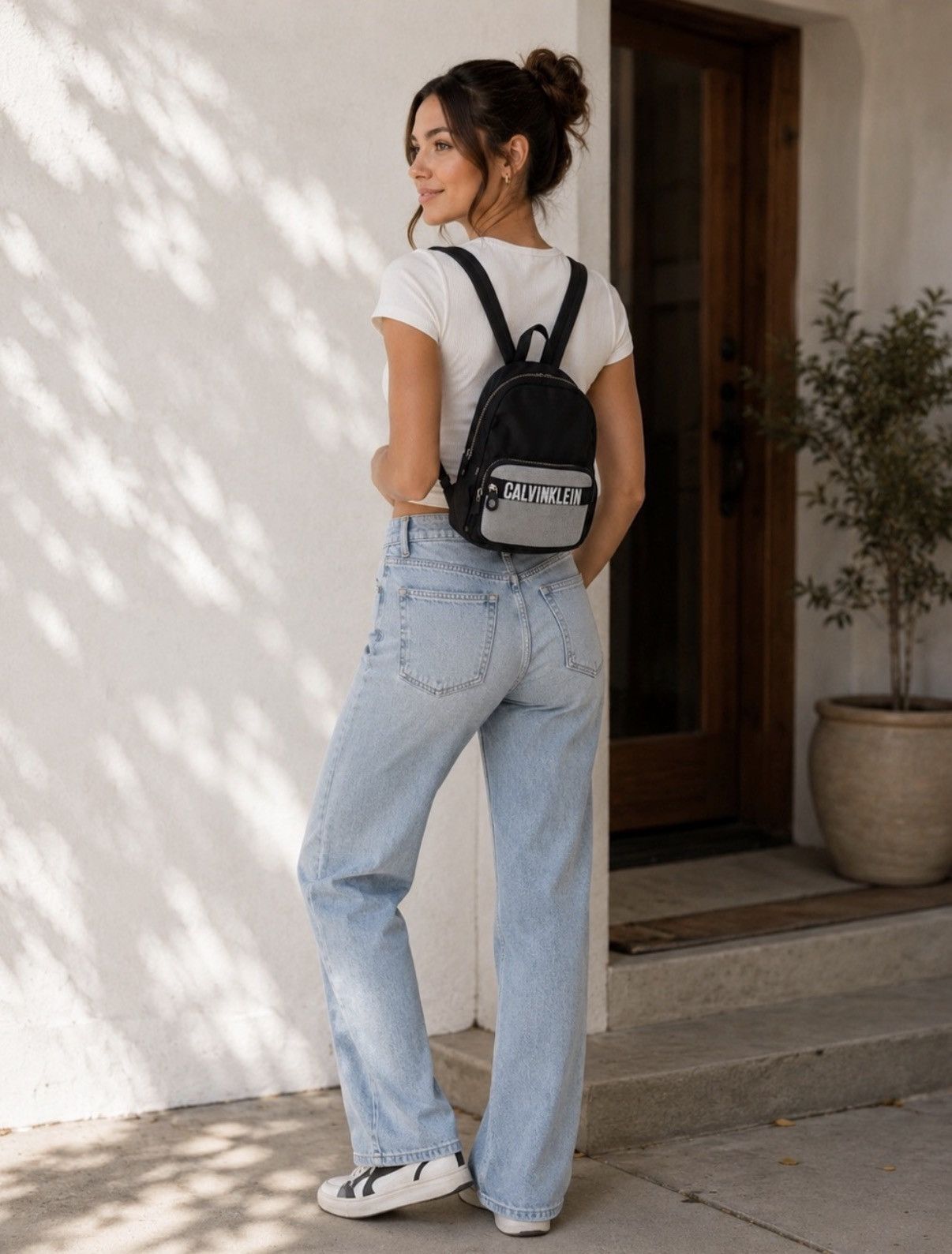 Calvin Klein Calvin Klein Nylon Backpack Size ONE SIZE - 9 Thumbnail