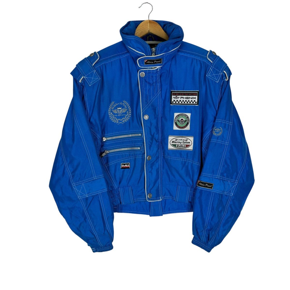 Gear for Sports 🔥80s PHENIX ALAIN PROST RACING BOMBER JACKET Size US L / EU 52-54 / 3 - 1 Thumbnail