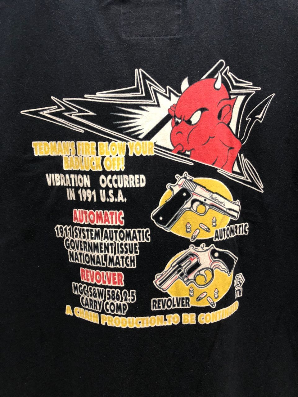 Vintage Tedman Devil With Pride USA ted company tedman's gun devil Size US M / EU 48-50 / 2 - 9 Thumbnail