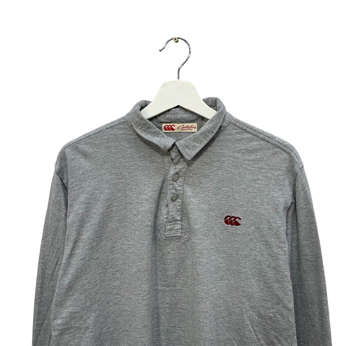 Canterbury of New Zealand Vintage 90s canterbury sweatshirt collar logo embroidery Size M / US 6-8 / IT 42-44 - 2 Thumbnail
