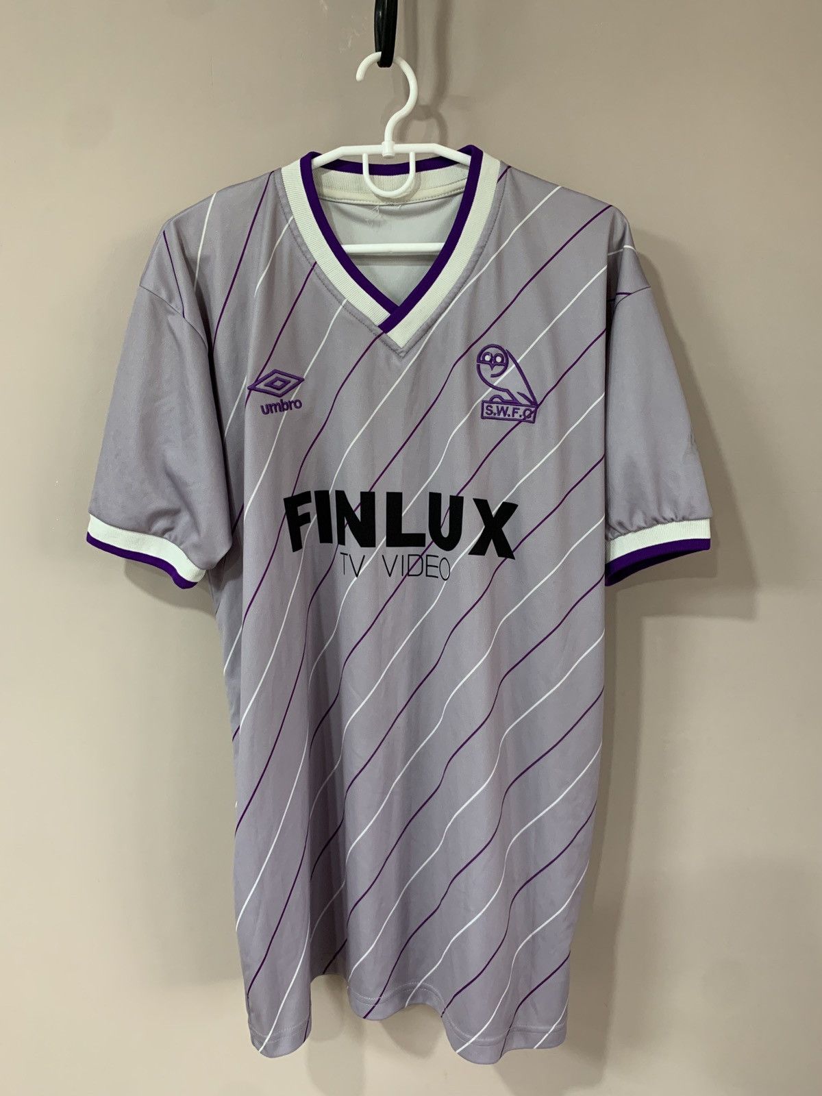 Sheffield Wednesday Football Shirt Umbro Retro Soccer Sz L