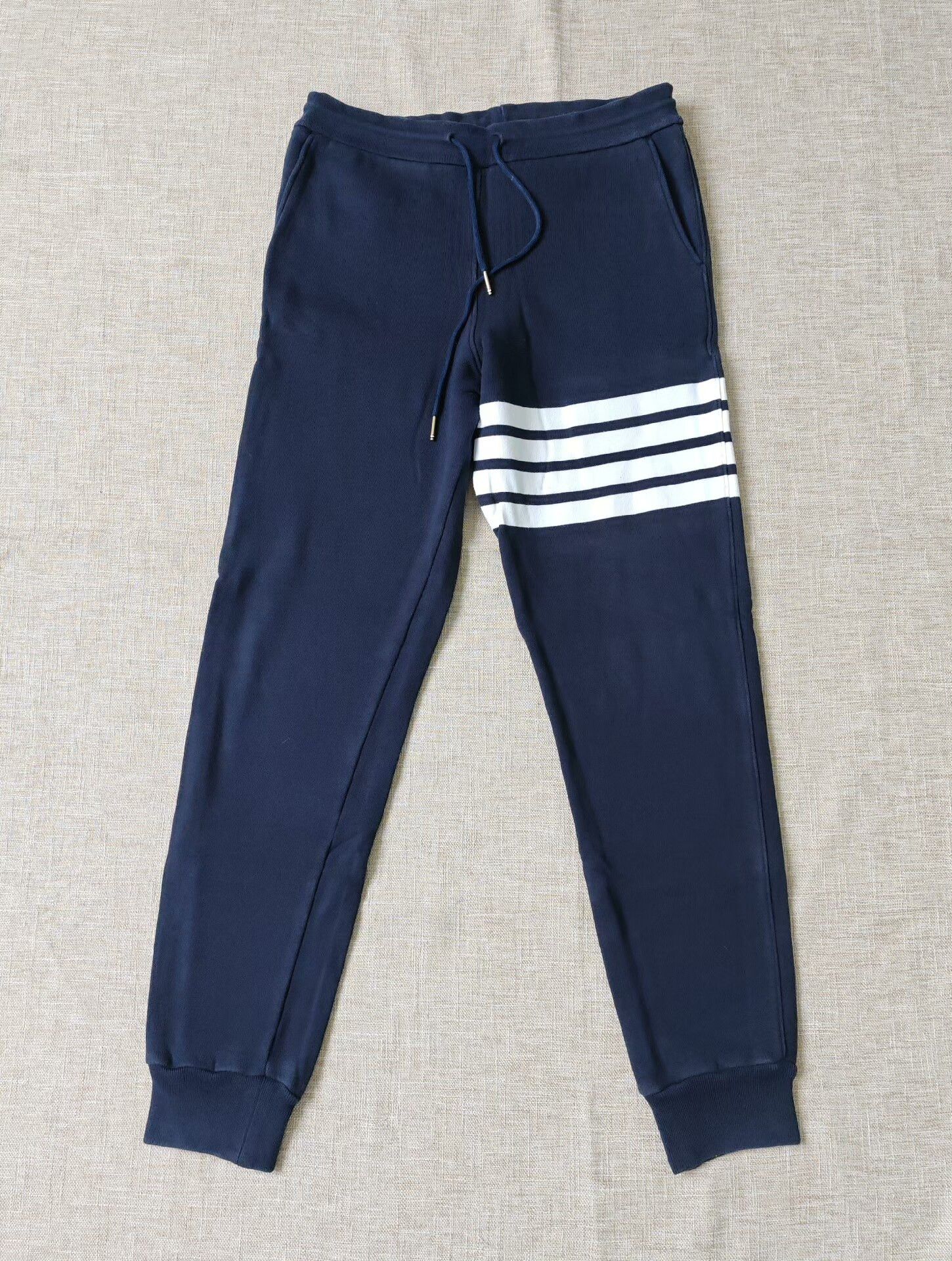 Thom Browne Thom Browne Men's Cotton Sweatpants Size US 30 / EU 46 - 1 Thumbnail