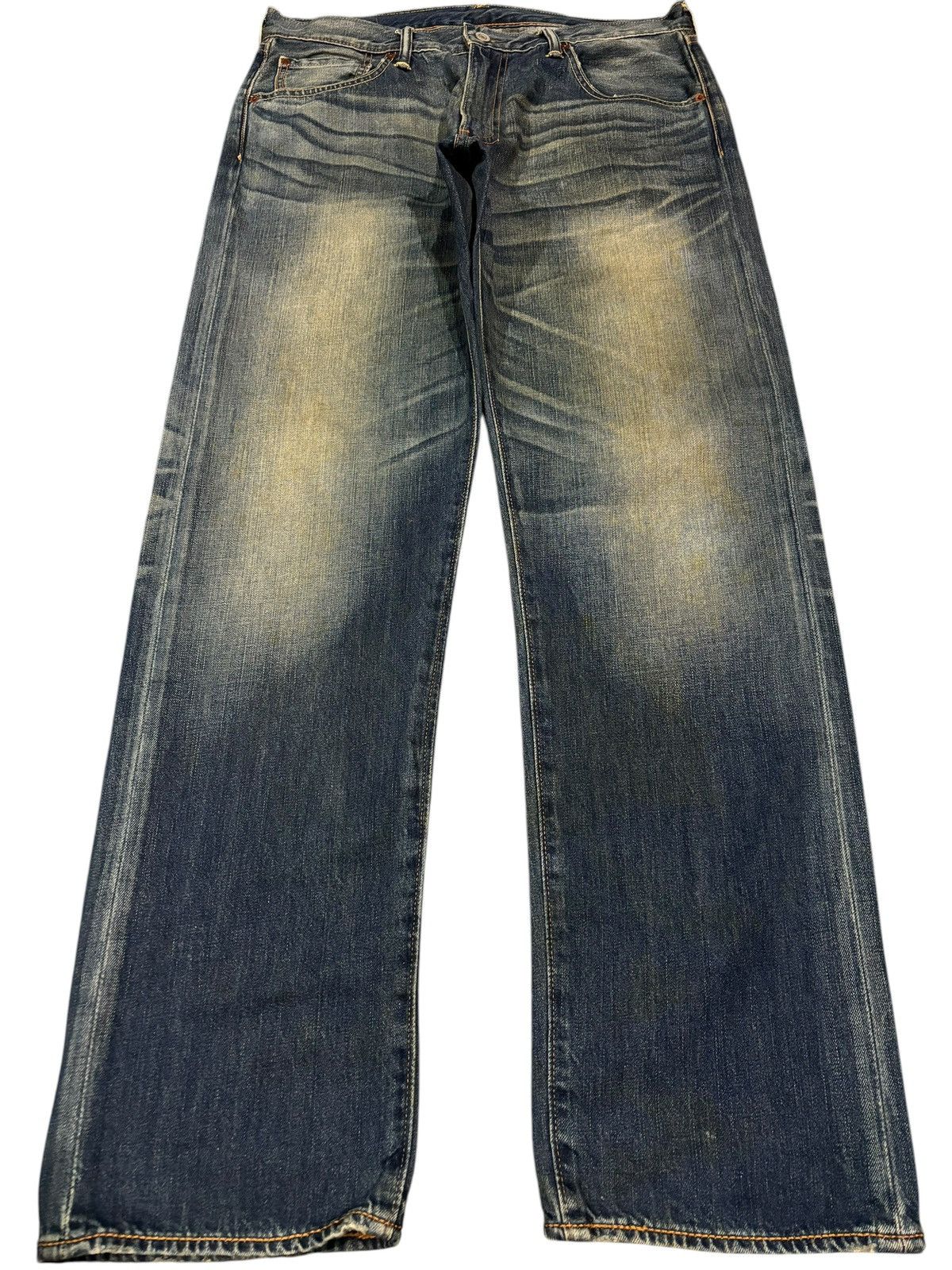 Levi's Y2k Vintage Levi’s Lot 503 Faded Straight Cut Jeans Size US 34 / EU 50 - 2 Thumbnail