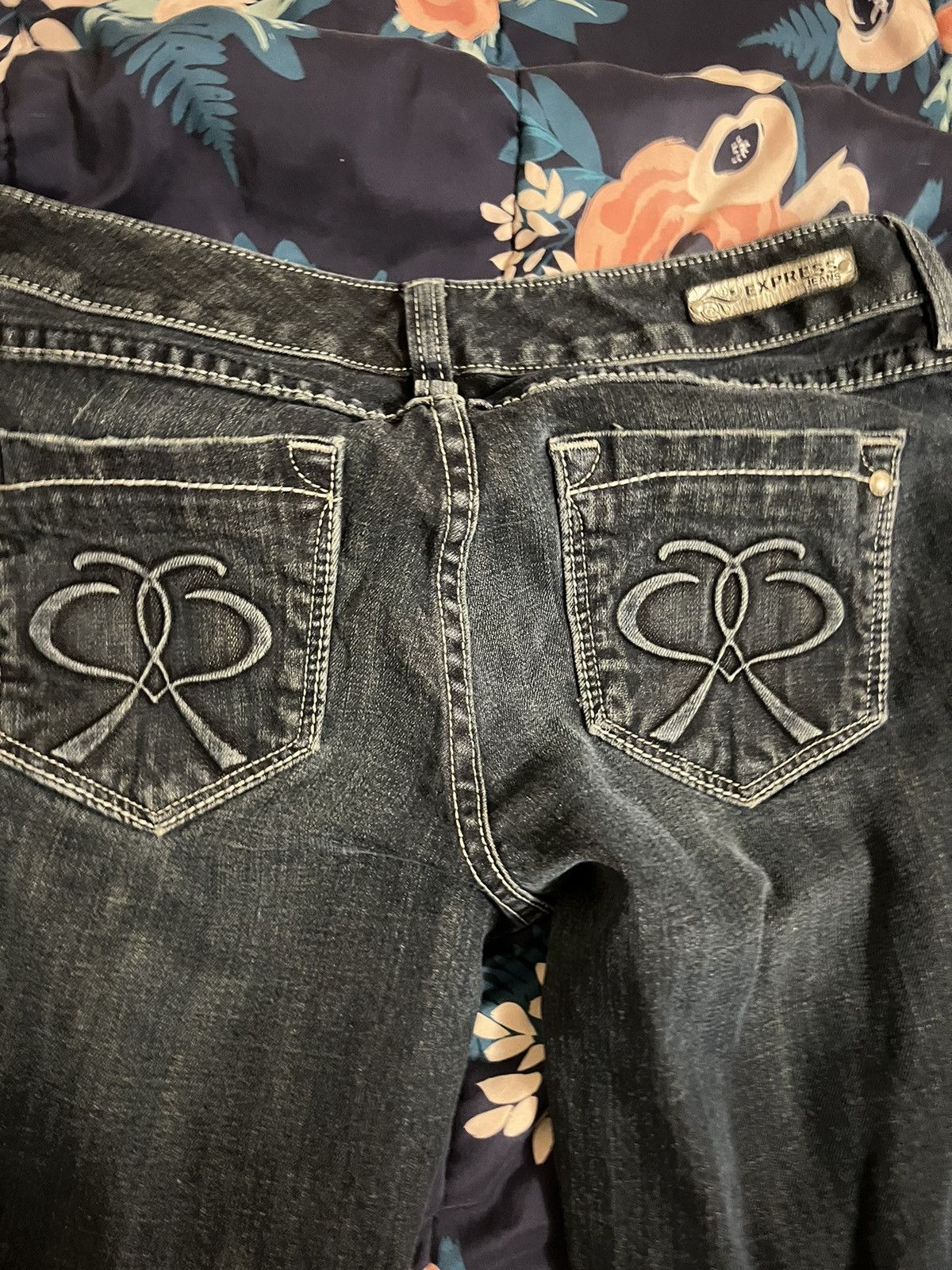 Express × Vintage Express women jeans Size 26" / US 2 / IT 38 - 7 Thumbnail
