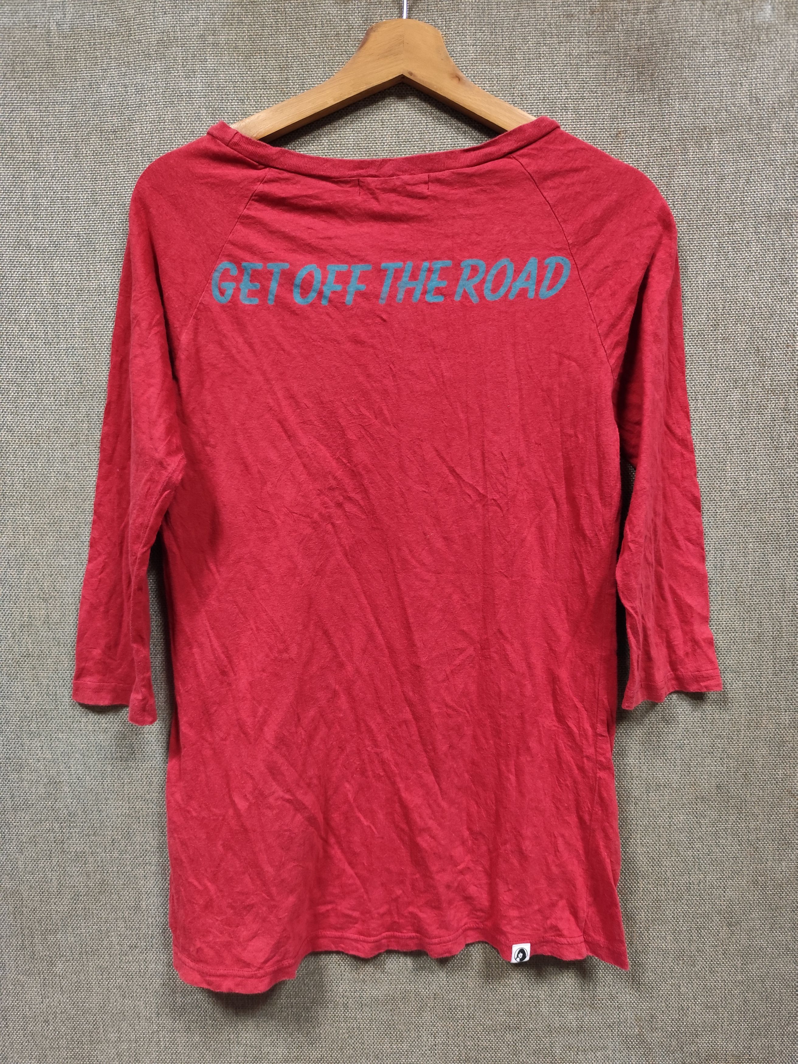 Hysteric Glamour t shirt long sleeve hysteric glamour get off the road Size S / US 4 / IT 40 - 2 Thumbnail