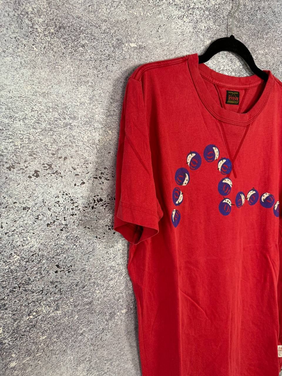 Evisu × Vintage Vintage Evisu Big Logo Red Tee y2k Large Size US L / EU 52-54 / 3 - 4 Thumbnail