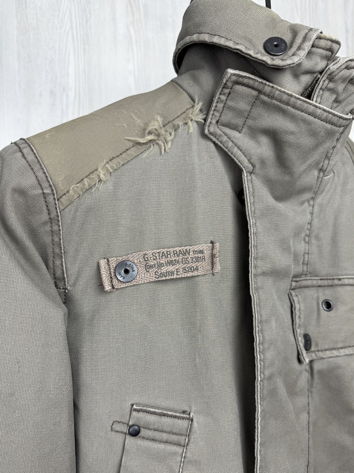 G-Star Stunning Vintage G-Star Men’s Military Utility Jacket Bomber Size US S / EU 44-46 / 1 - 9 Thumbnail