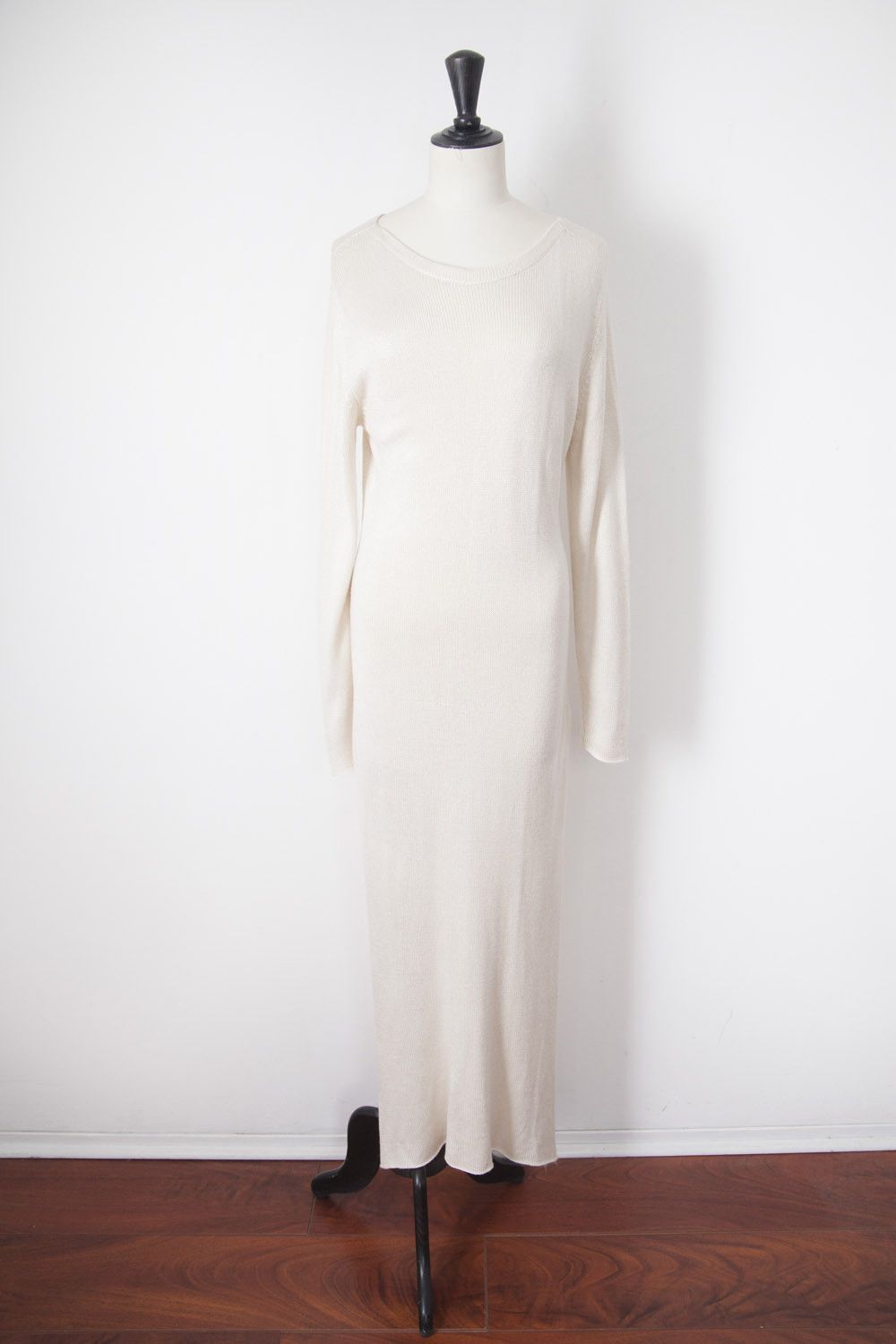 The Elder Statesman Off-white silk maxi dress Size S / US 4 / IT 40 - 1 Thumbnail