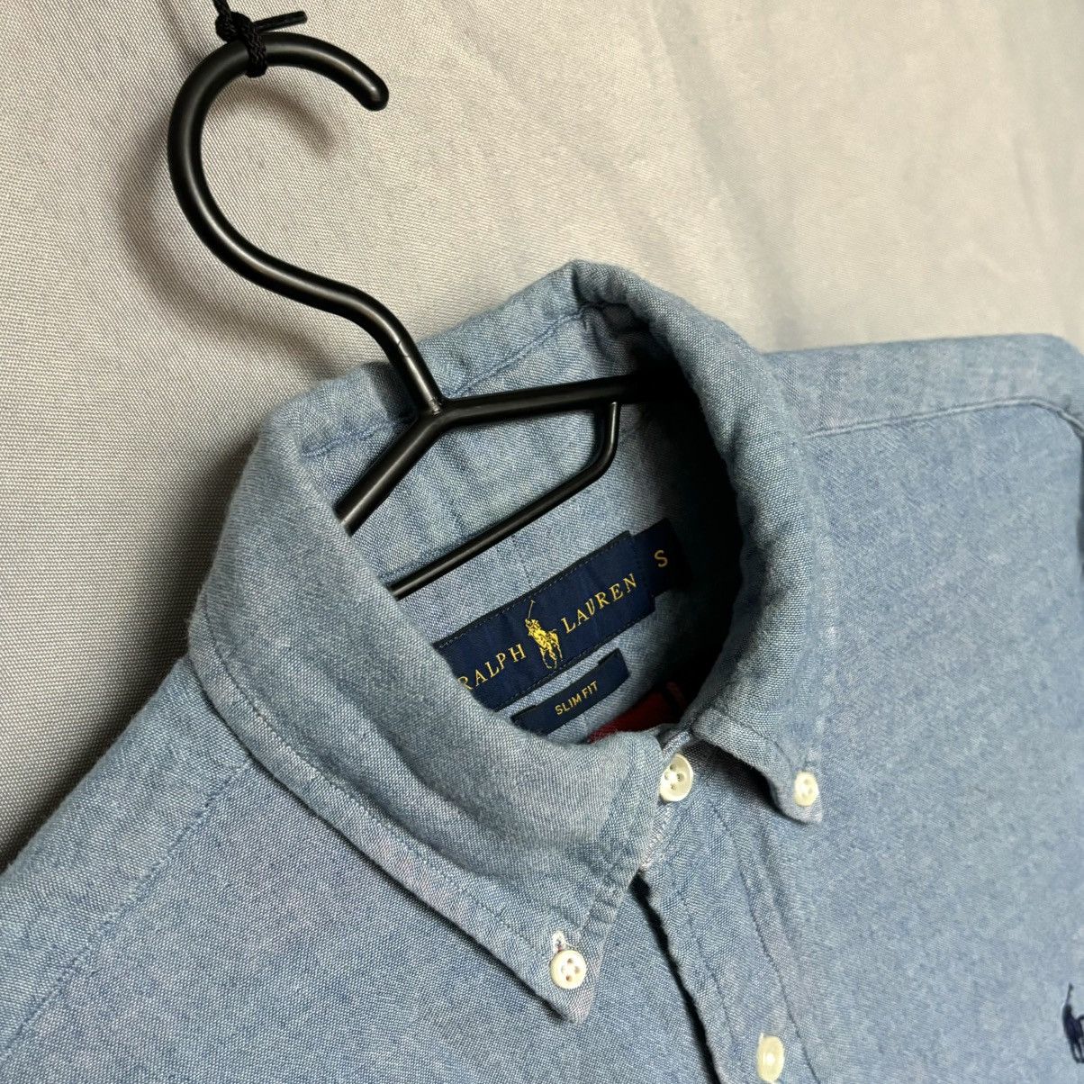 Polo Ralph Lauren Polo Ralph Lauren slim fit denim shirt button up small blue Size US S / EU 44-46 / 1 - 4 Thumbnail