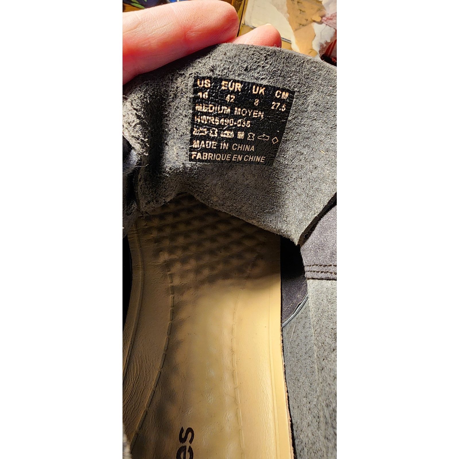 Hush Puppies Hush Puppies Womens 10 Moyen Chukka Gray Leather Casual Size US 10 / IT 40 - 5 Thumbnail